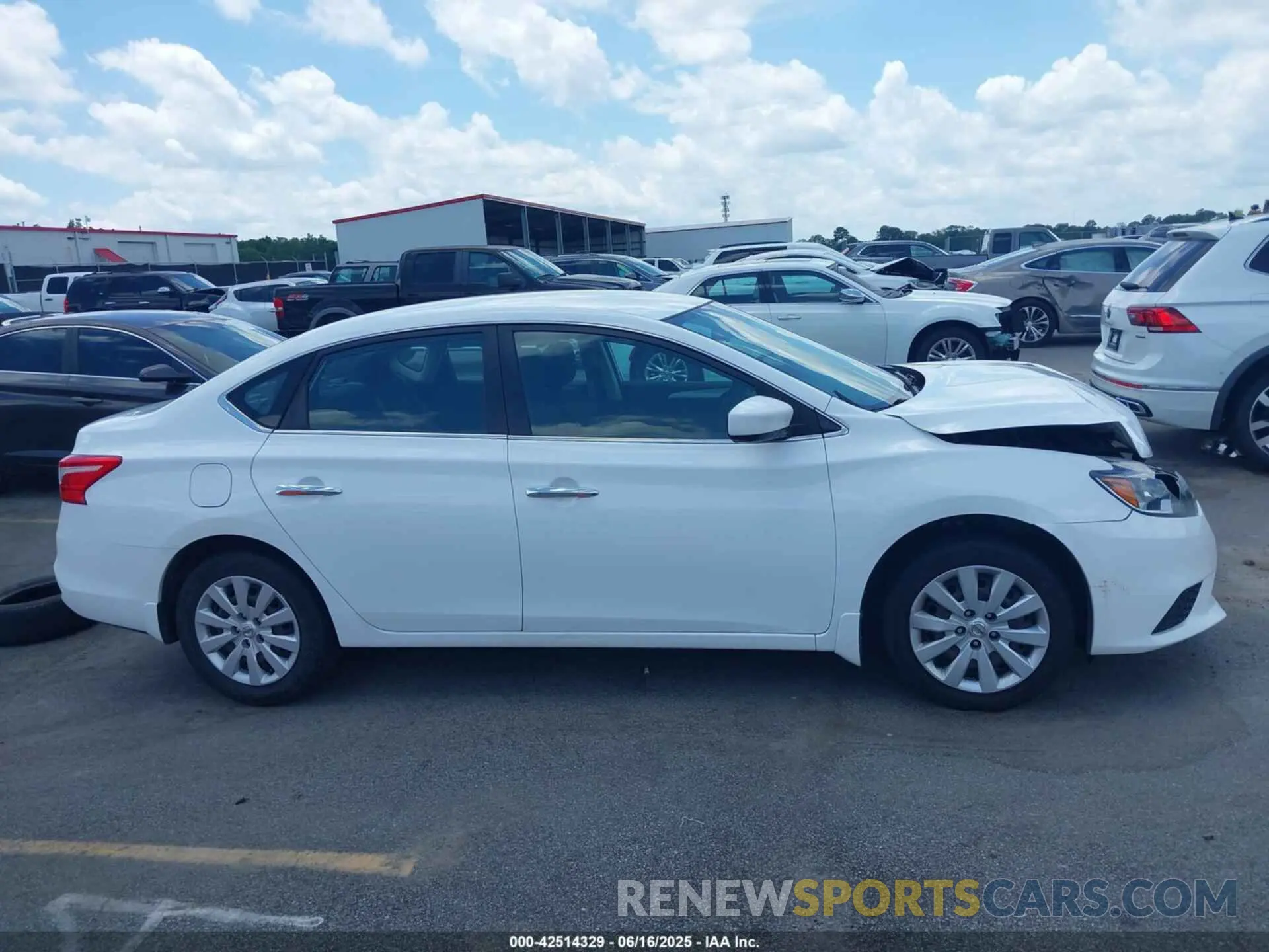 13 Photograph of a damaged car 3N1AB7AP4KY274297 NISSAN SENTRA 2019