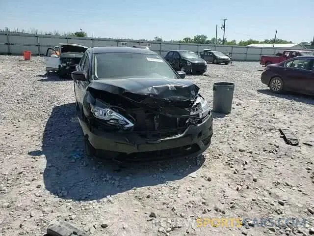 10 Photograph of a damaged car 3N1AB7AP4KY274574 NISSAN SENTRA 2019