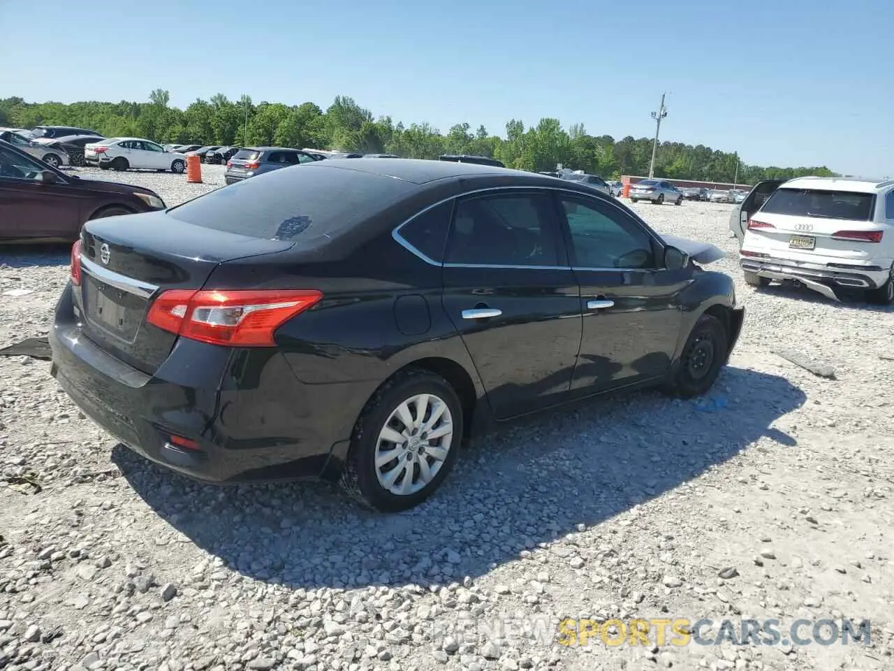 3 Photograph of a damaged car 3N1AB7AP4KY274574 NISSAN SENTRA 2019