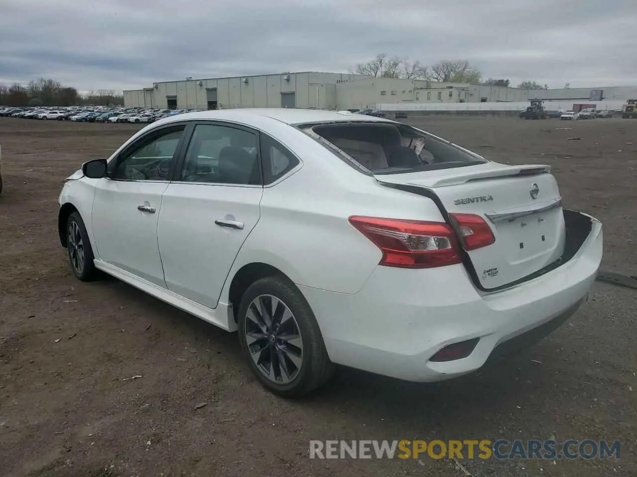 2 Photograph of a damaged car 3N1AB7AP4KY283954 NISSAN SENTRA 2019