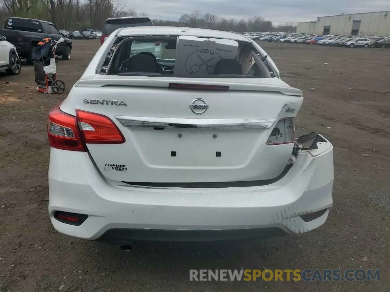 6 Photograph of a damaged car 3N1AB7AP4KY283954 NISSAN SENTRA 2019