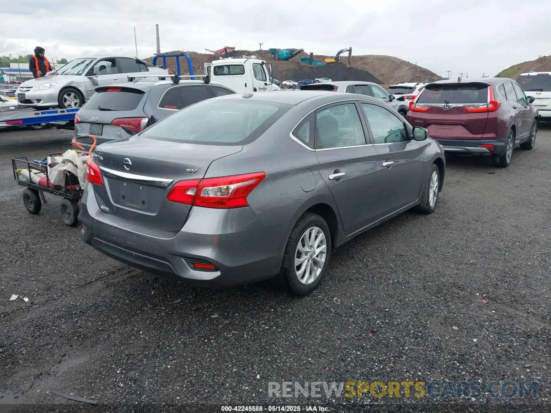 4 Photograph of a damaged car 3N1AB7AP4KY289561 NISSAN SENTRA 2019