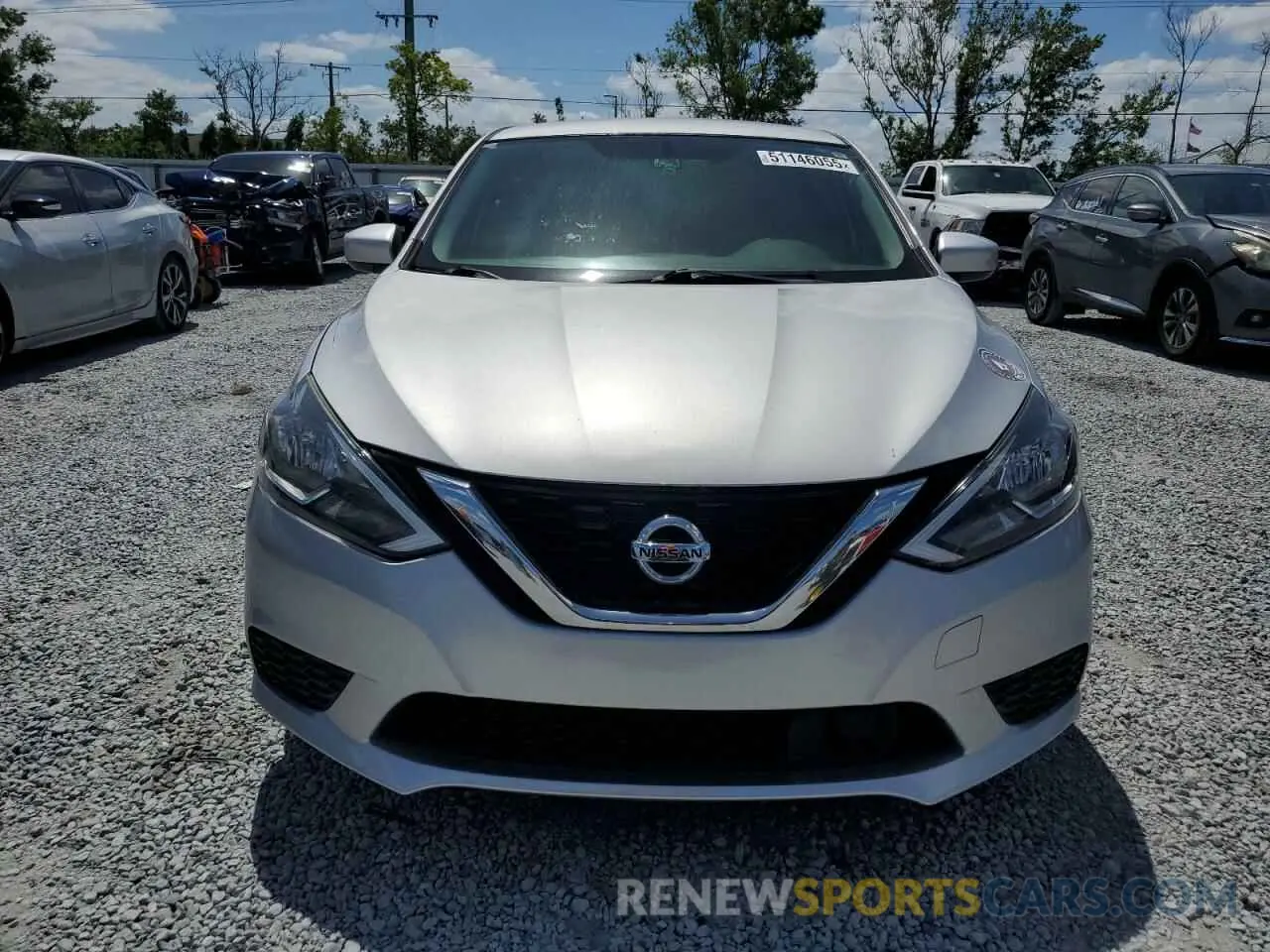 5 Photograph of a damaged car 3N1AB7AP4KY305208 NISSAN SENTRA 2019