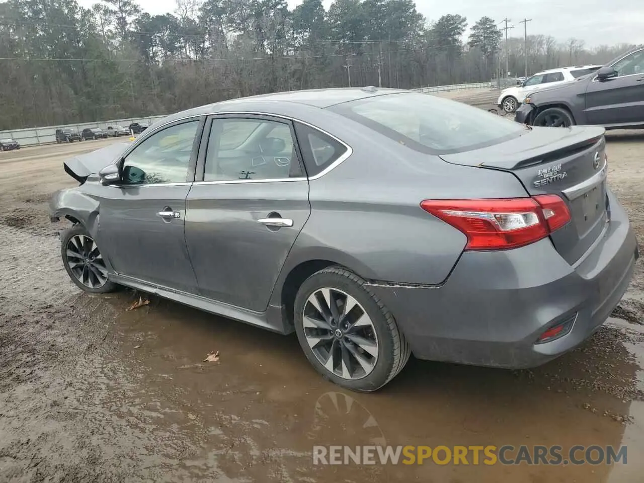 2 Photograph of a damaged car 3N1AB7AP4KY305418 NISSAN SENTRA 2019