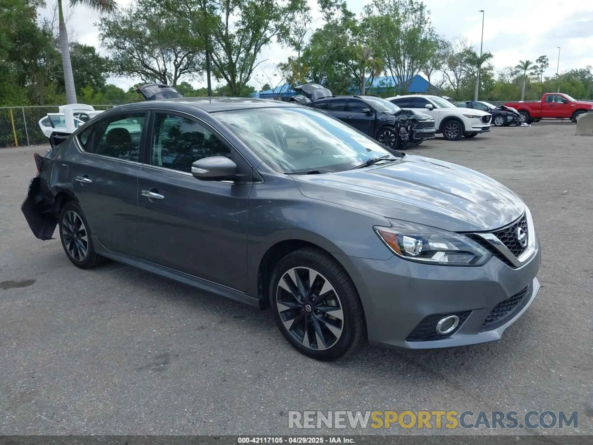 1 Photograph of a damaged car 3N1AB7AP4KY314894 NISSAN SENTRA 2019