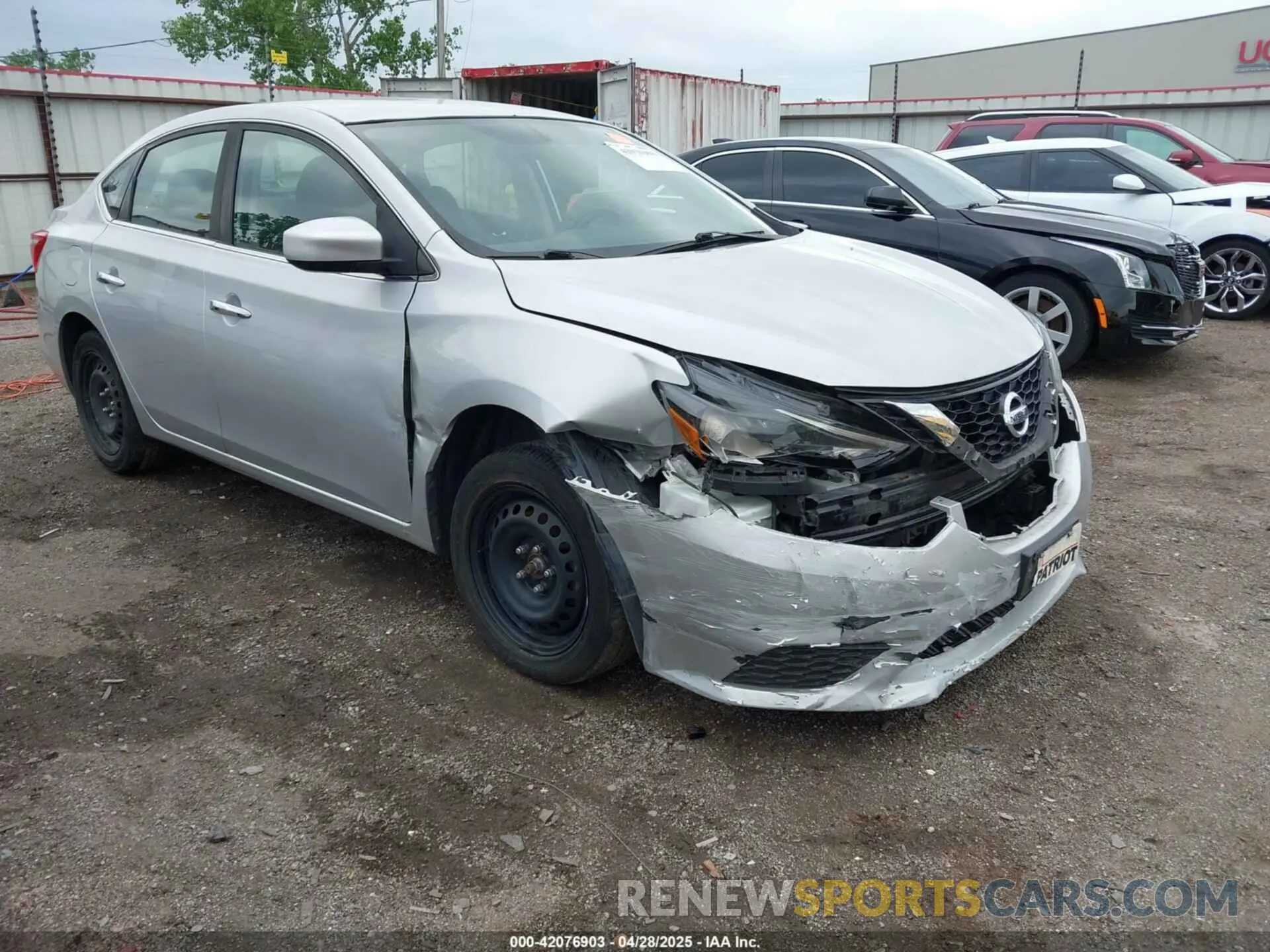 1 Фотография поврежденного автомобиля 3N1AB7AP4KY316287 NISSAN SENTRA 2019