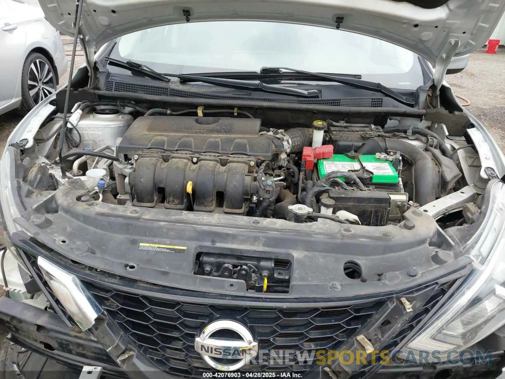 10 Фотография поврежденного автомобиля 3N1AB7AP4KY316287 NISSAN SENTRA 2019