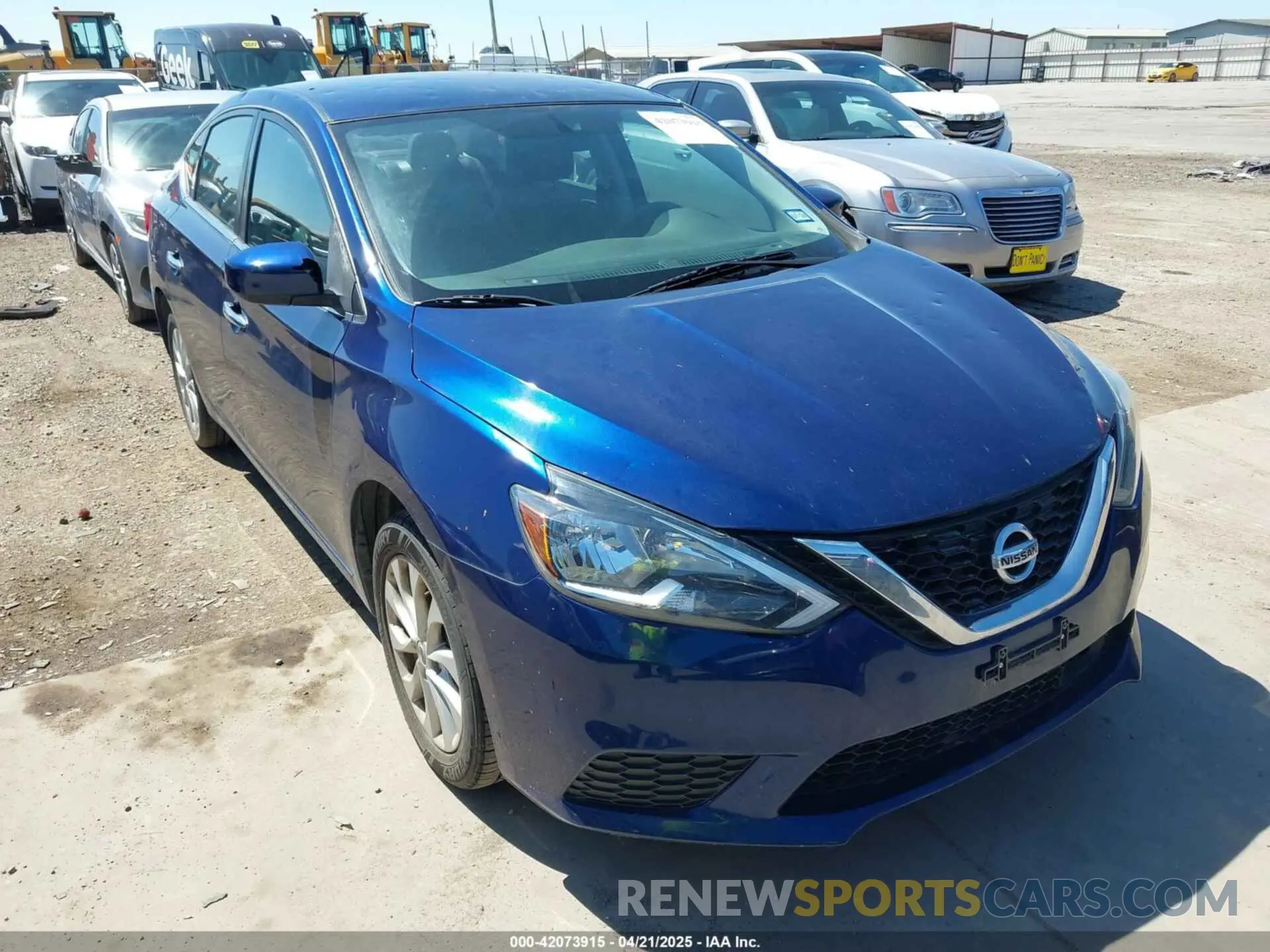 1 Фотография поврежденного автомобиля 3N1AB7AP4KY318783 NISSAN SENTRA 2019