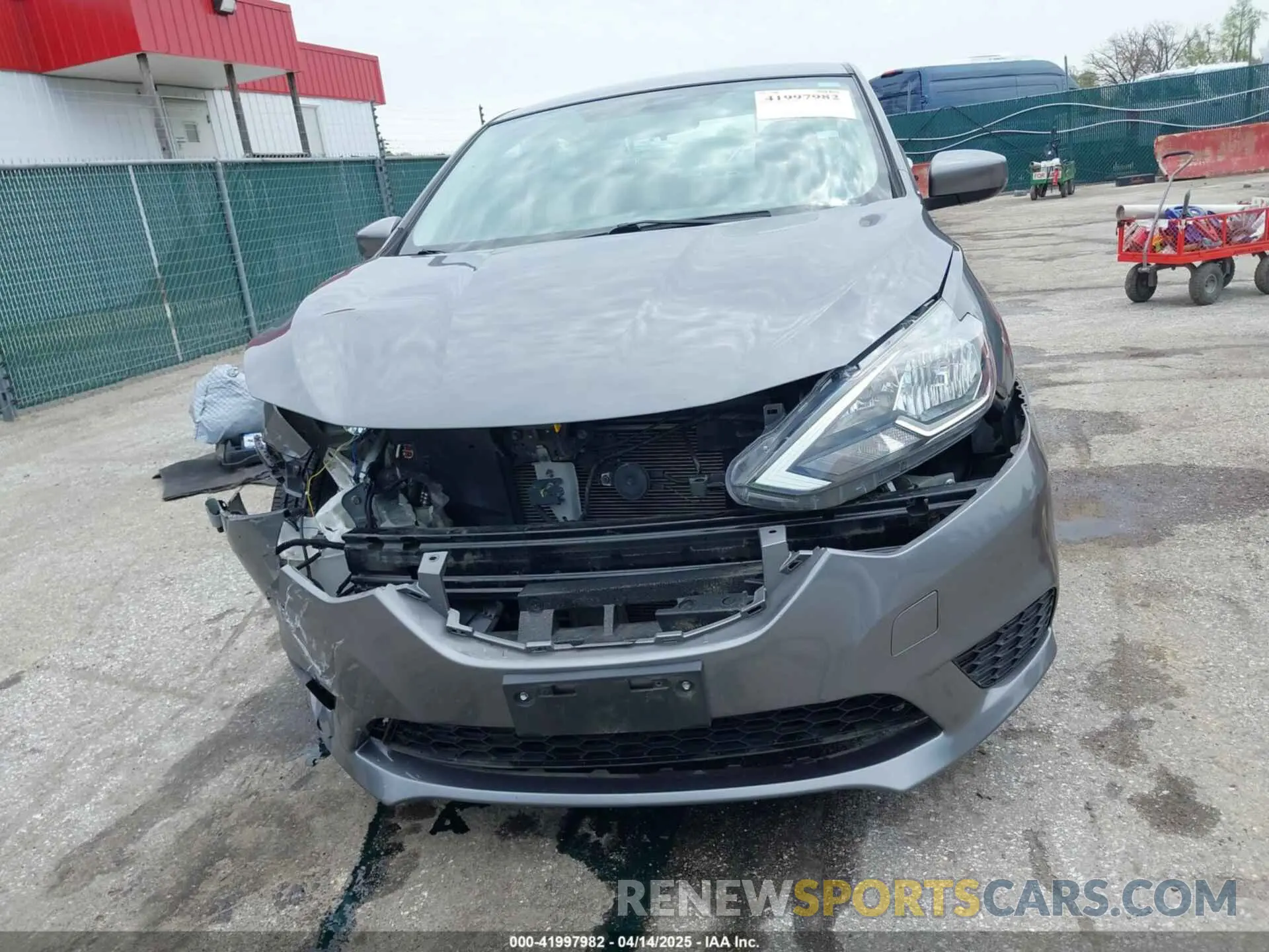 6 Photograph of a damaged car 3N1AB7AP4KY322090 NISSAN SENTRA 2019