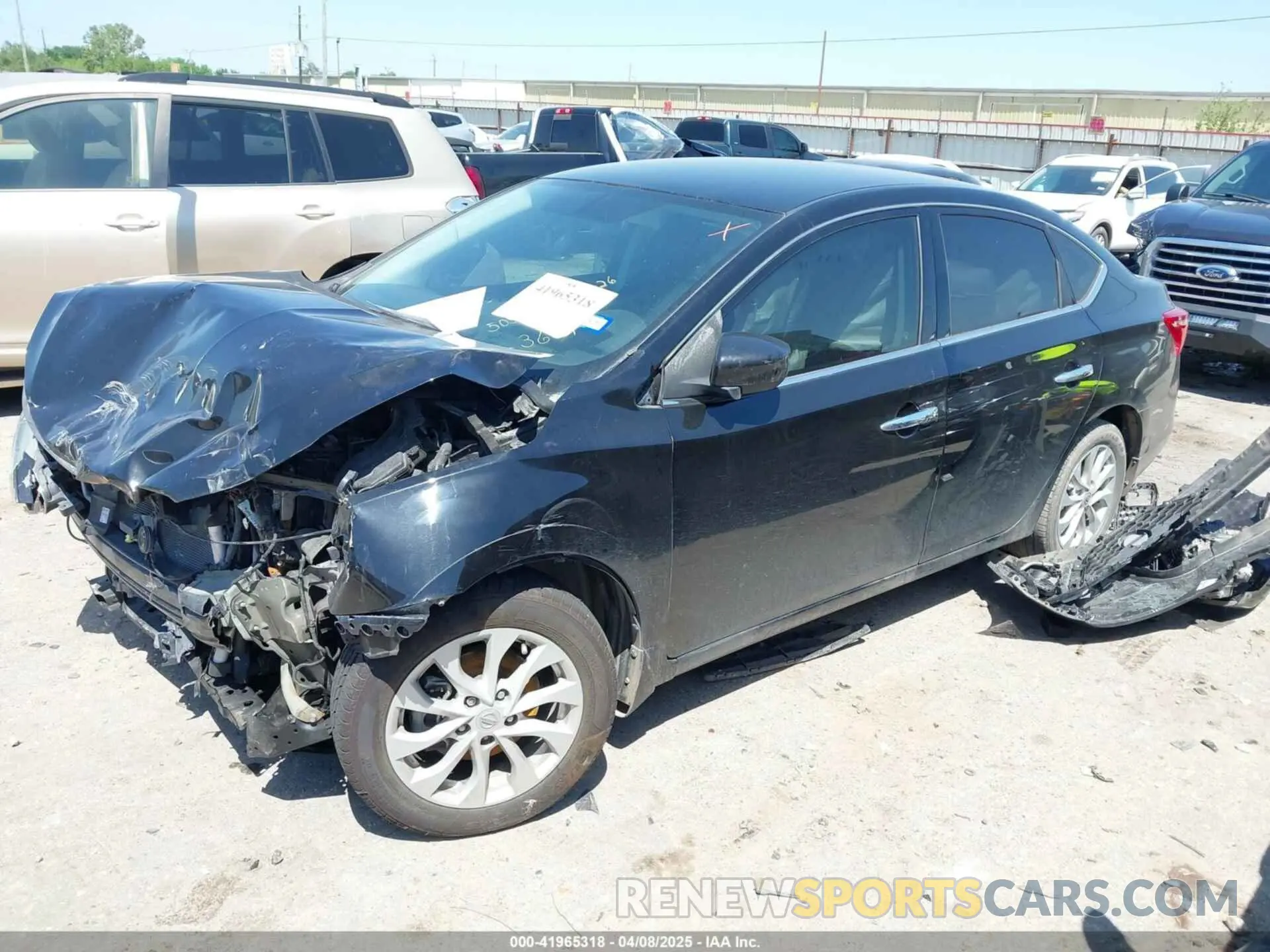 2 Фотография поврежденного автомобиля 3N1AB7AP4KY323689 NISSAN SENTRA 2019