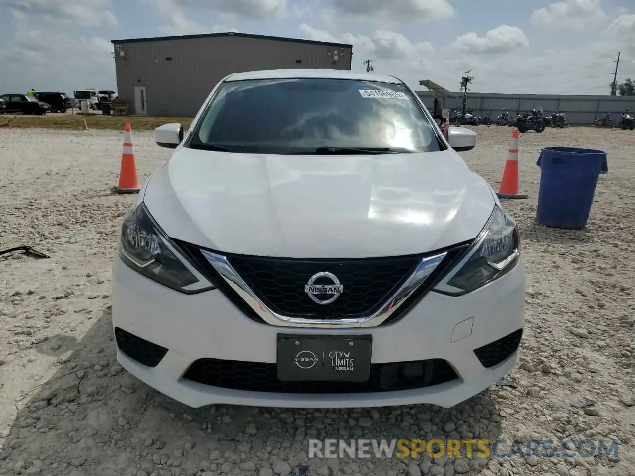 5 Photograph of a damaged car 3N1AB7AP4KY326317 NISSAN SENTRA 2019