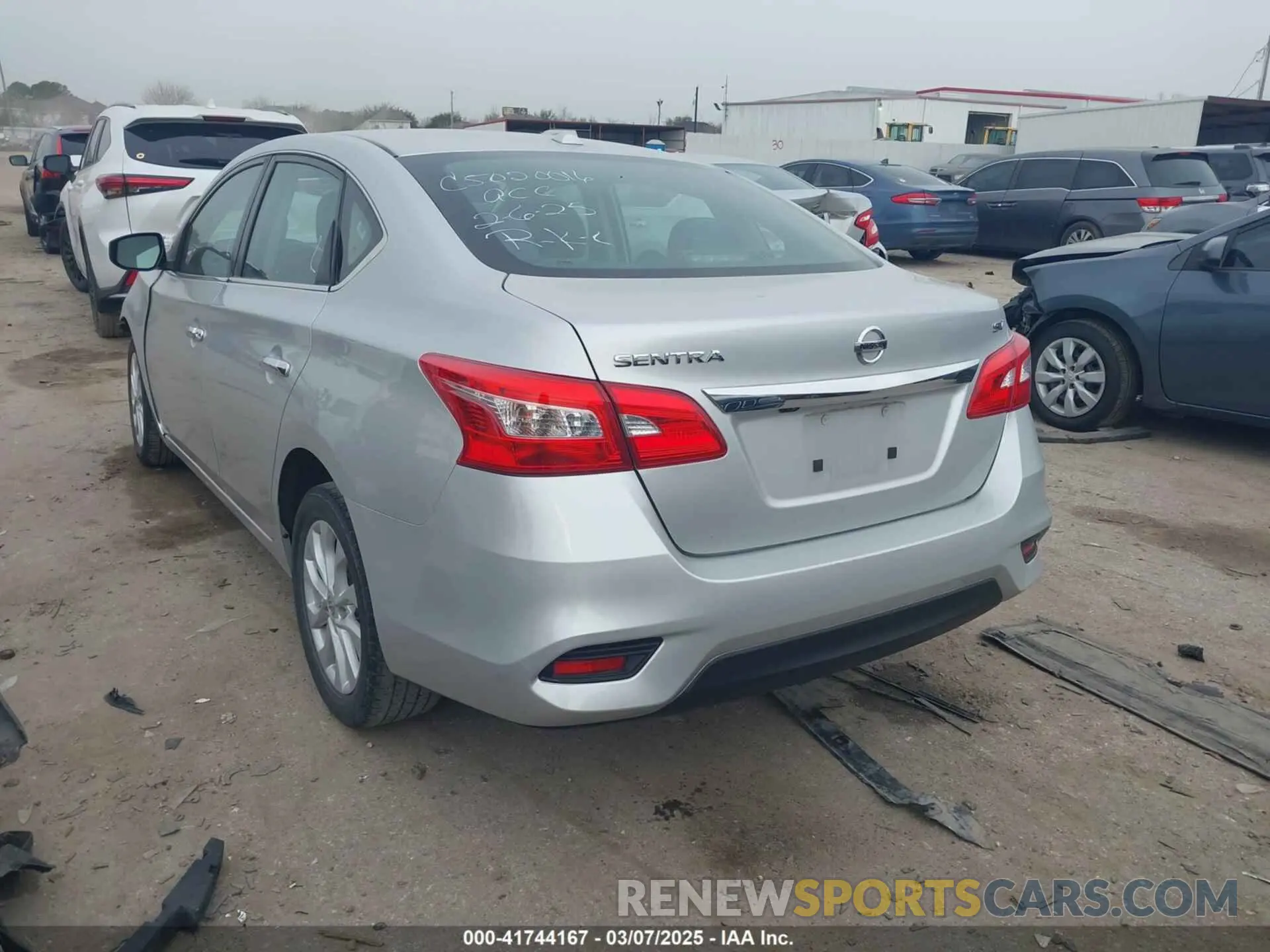 3 Photograph of a damaged car 3N1AB7AP4KY327516 NISSAN SENTRA 2019