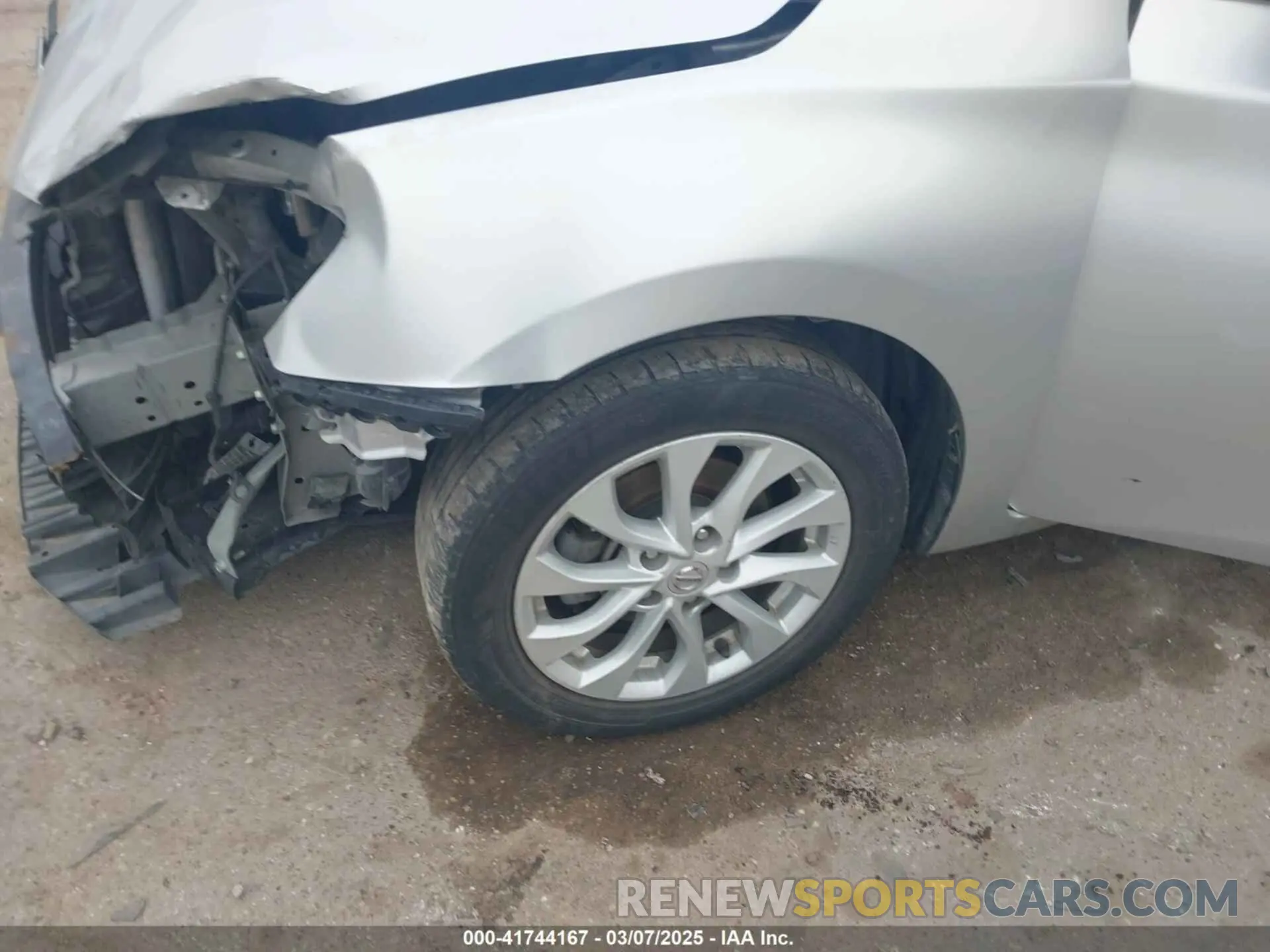 6 Photograph of a damaged car 3N1AB7AP4KY327516 NISSAN SENTRA 2019