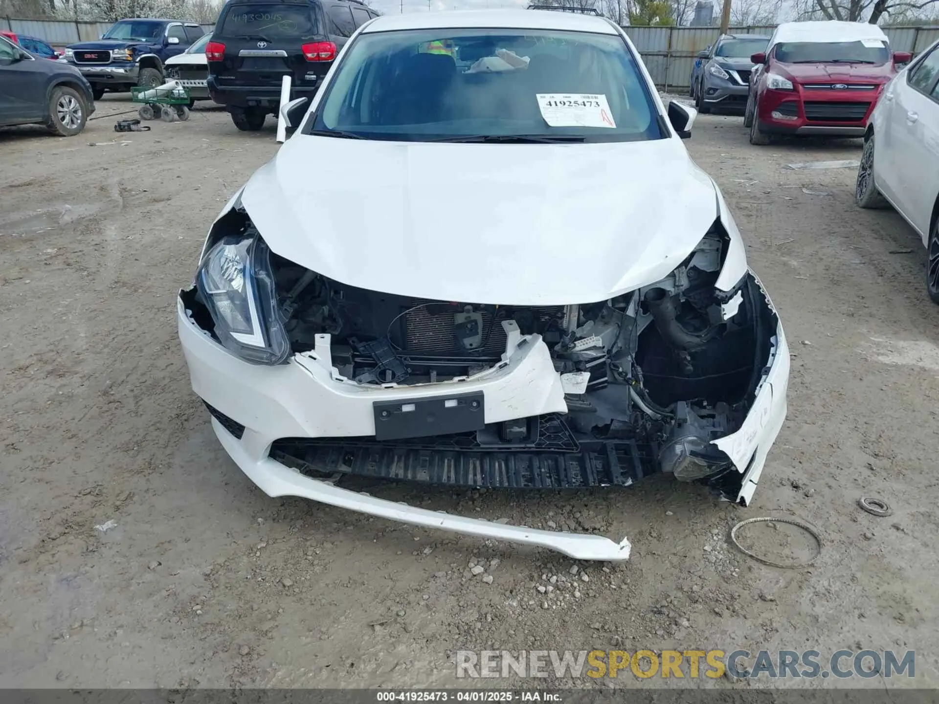 6 Photograph of a damaged car 3N1AB7AP4KY337334 NISSAN SENTRA 2019