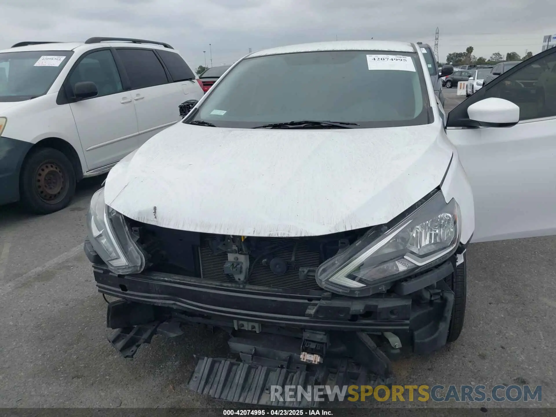6 Photograph of a damaged car 3N1AB7AP4KY345191 NISSAN SENTRA 2019