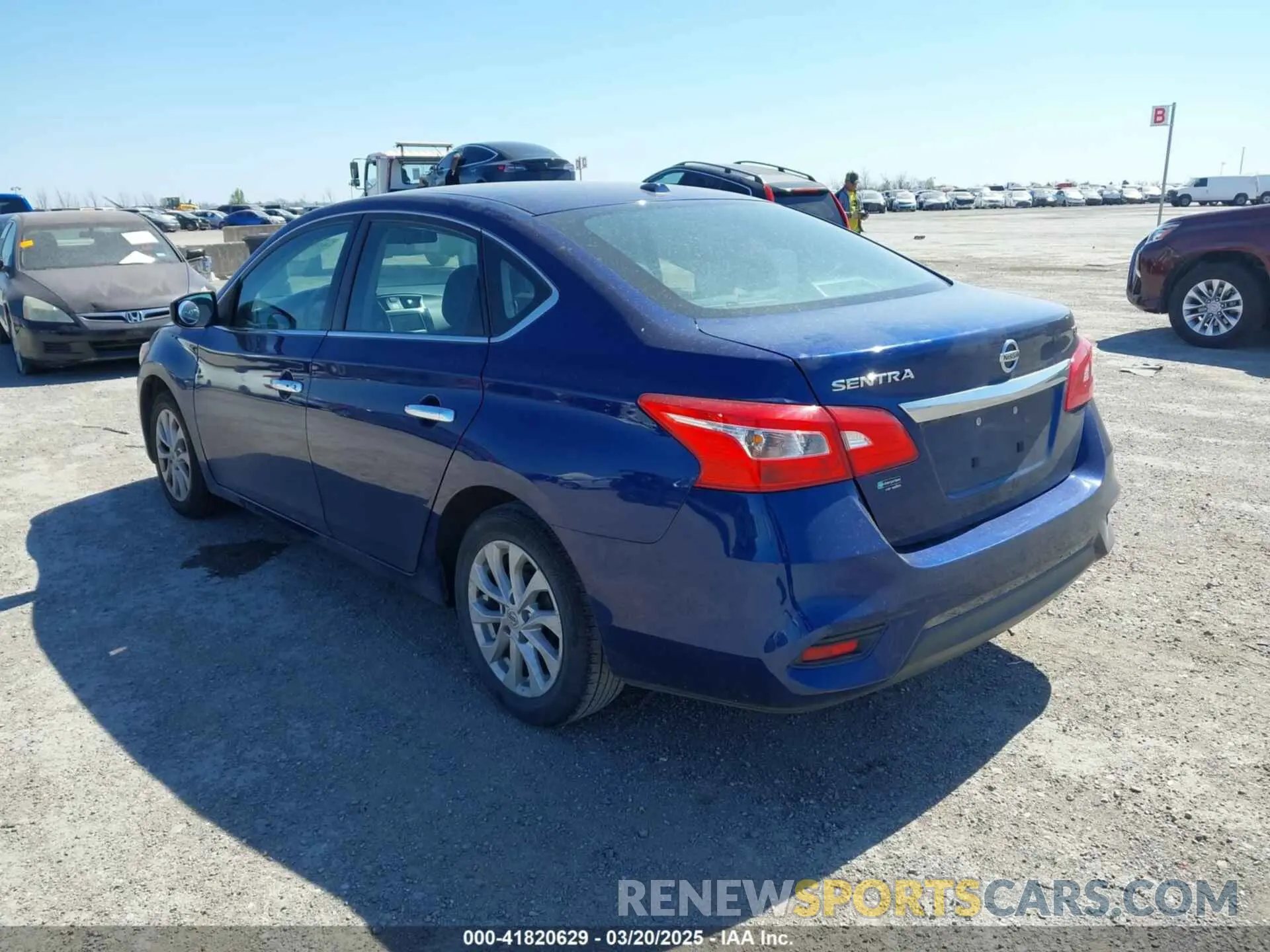 3 Photograph of a damaged car 3N1AB7AP4KY355168 NISSAN SENTRA 2019