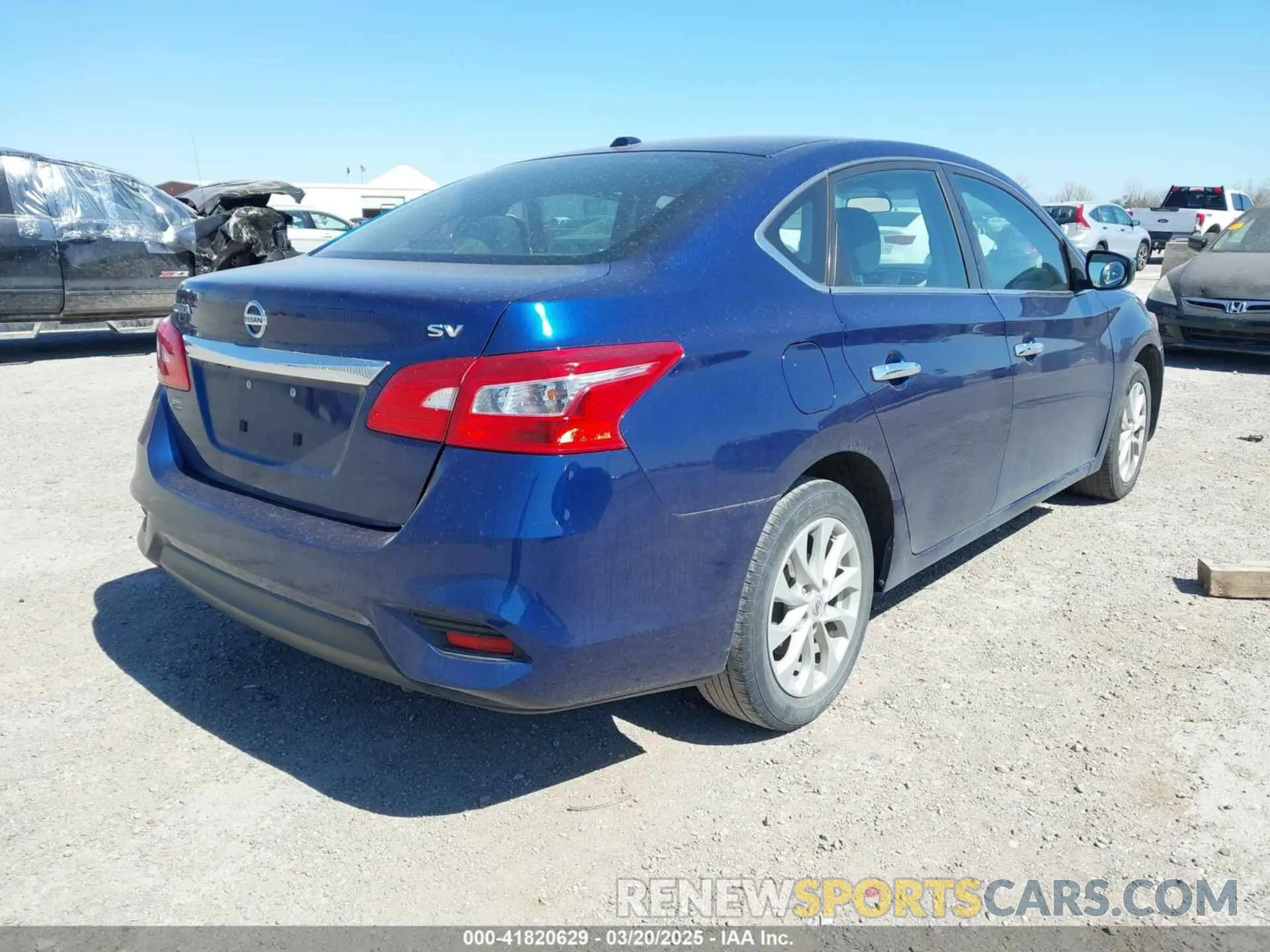 4 Photograph of a damaged car 3N1AB7AP4KY355168 NISSAN SENTRA 2019