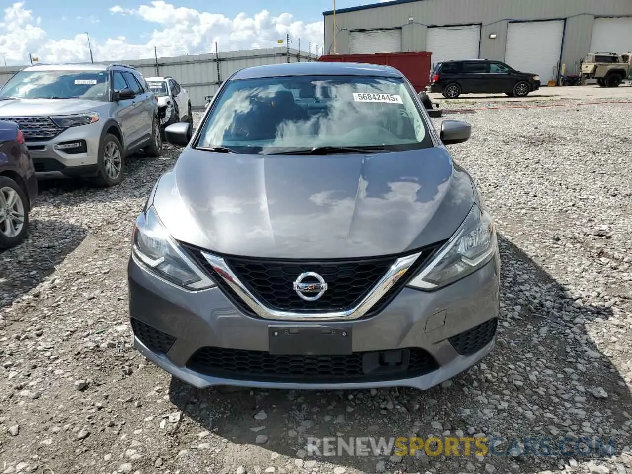 5 Photograph of a damaged car 3N1AB7AP4KY358863 NISSAN SENTRA 2019