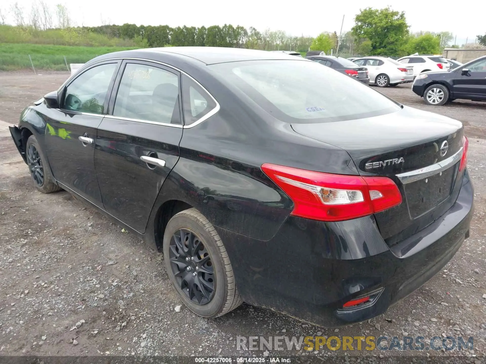 3 Photograph of a damaged car 3N1AB7AP4KY363948 NISSAN SENTRA 2019