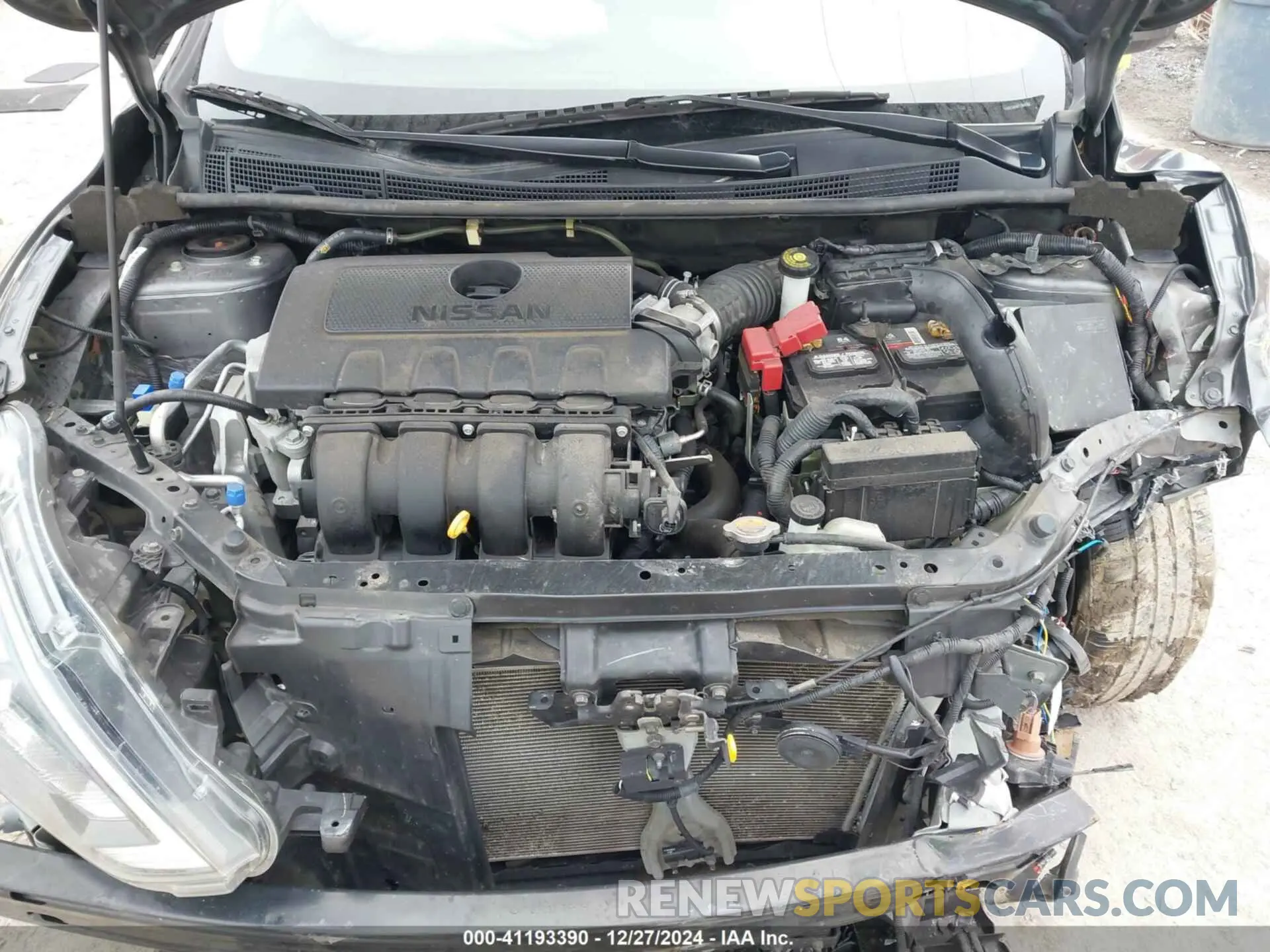 10 Фотография поврежденного автомобиля 3N1AB7AP4KY364162 NISSAN SENTRA 2019