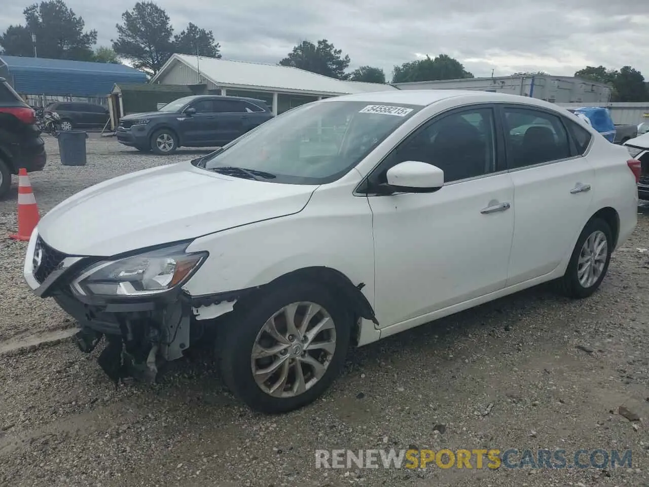 1 Photograph of a damaged car 3N1AB7AP4KY375856 NISSAN SENTRA 2019