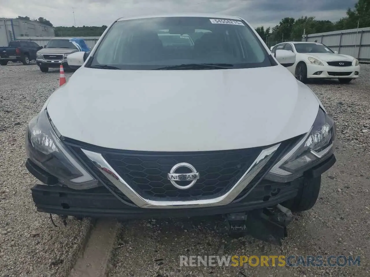 5 Photograph of a damaged car 3N1AB7AP4KY375856 NISSAN SENTRA 2019