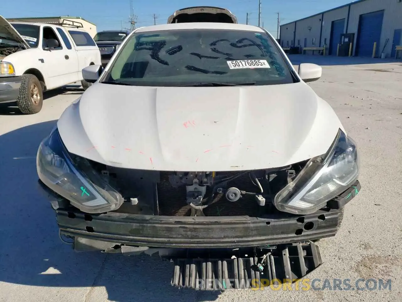 5 Photograph of a damaged car 3N1AB7AP4KY394861 NISSAN SENTRA 2019