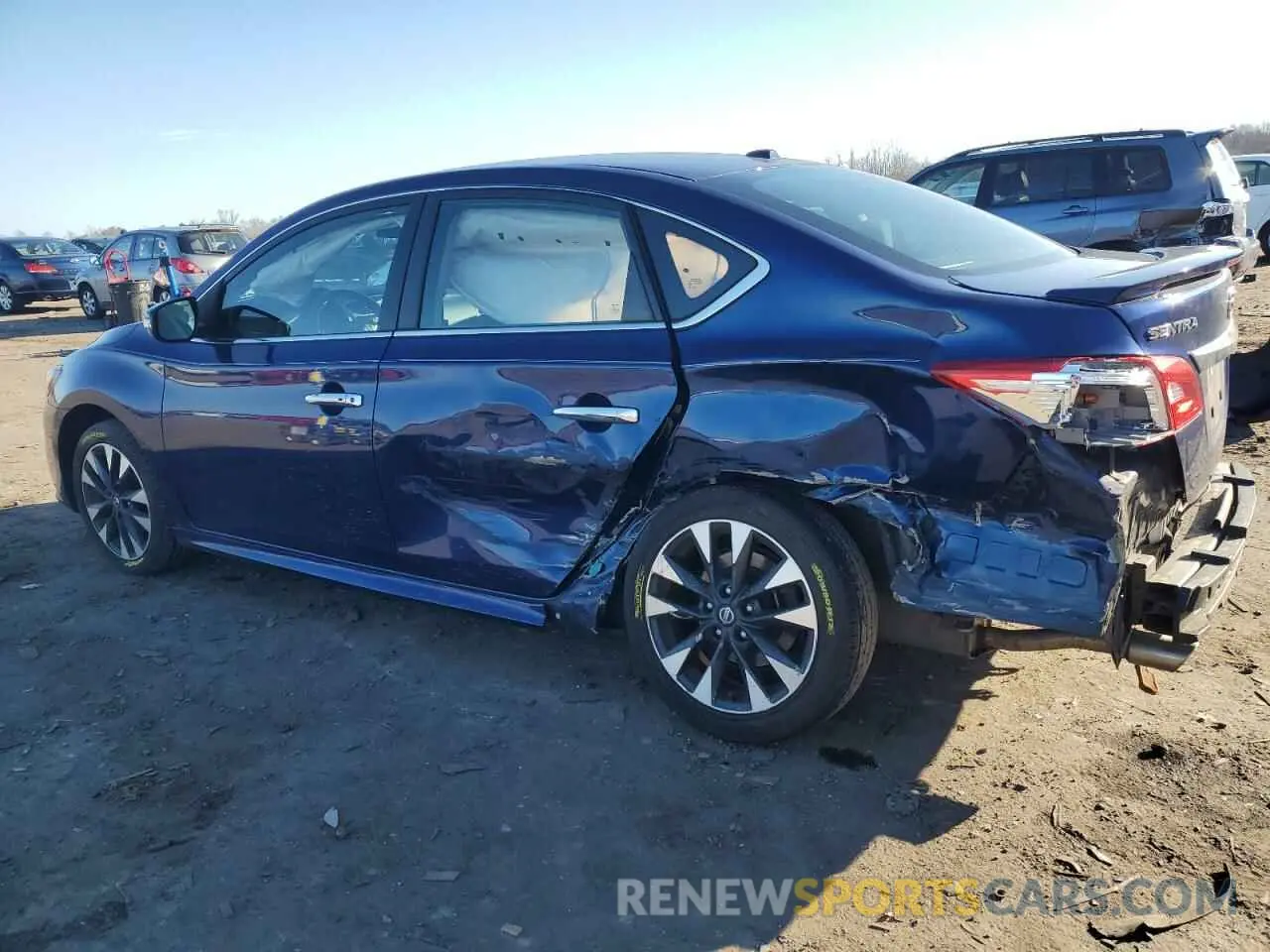 2 Photograph of a damaged car 3N1AB7AP4KY399686 NISSAN SENTRA 2019