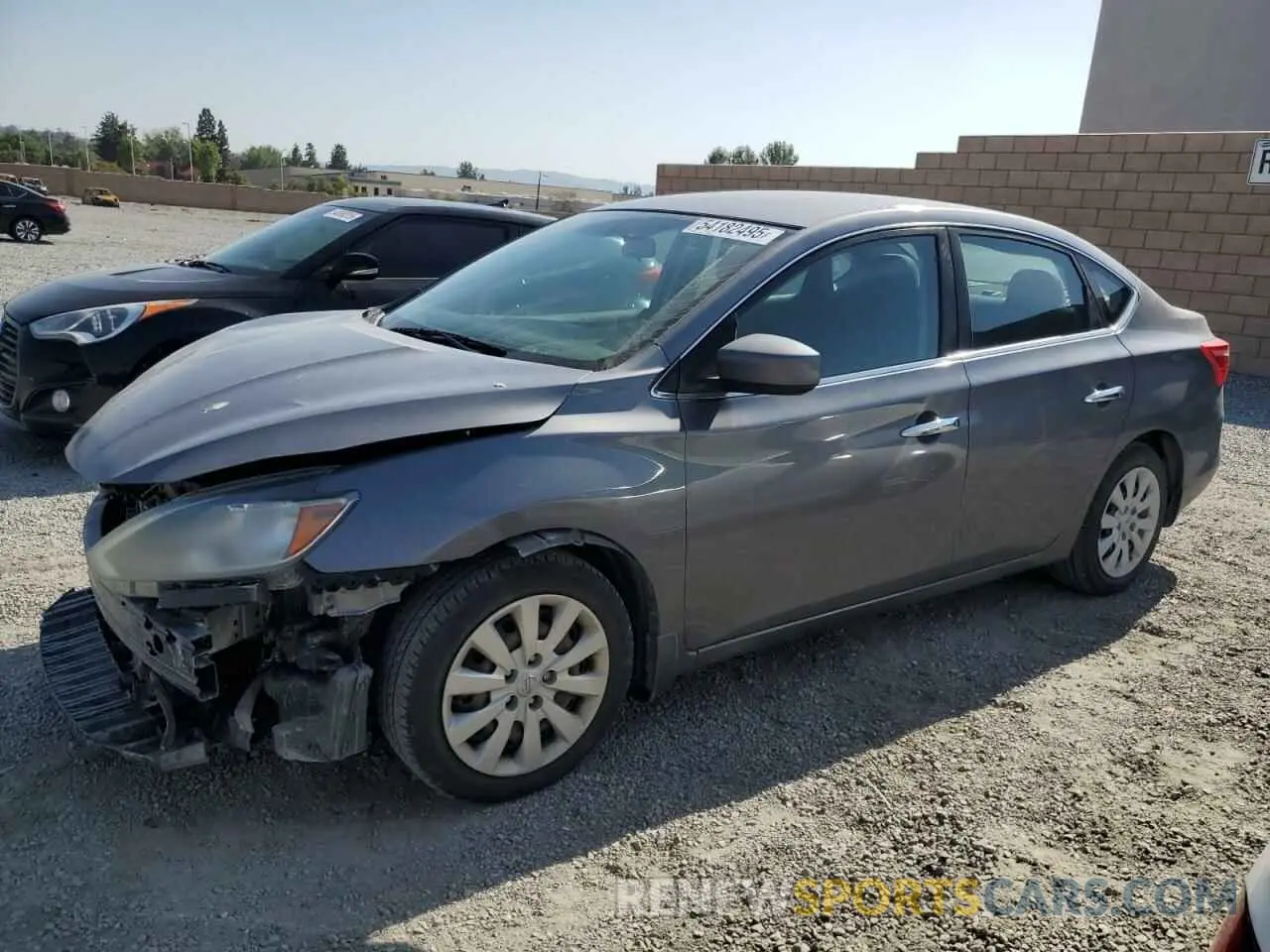 1 Фотография поврежденного автомобиля 3N1AB7AP4KY402067 NISSAN SENTRA 2019