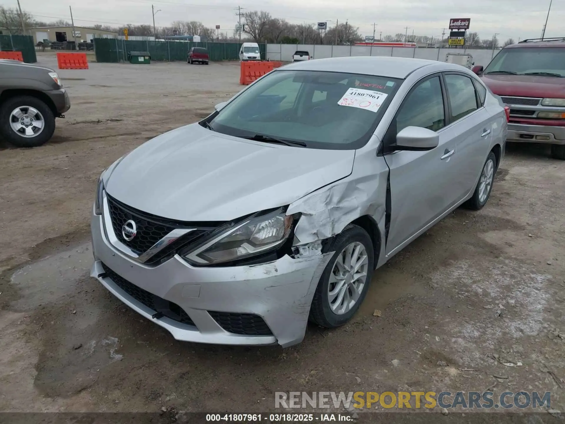 2 Photograph of a damaged car 3N1AB7AP4KY421024 NISSAN SENTRA 2019
