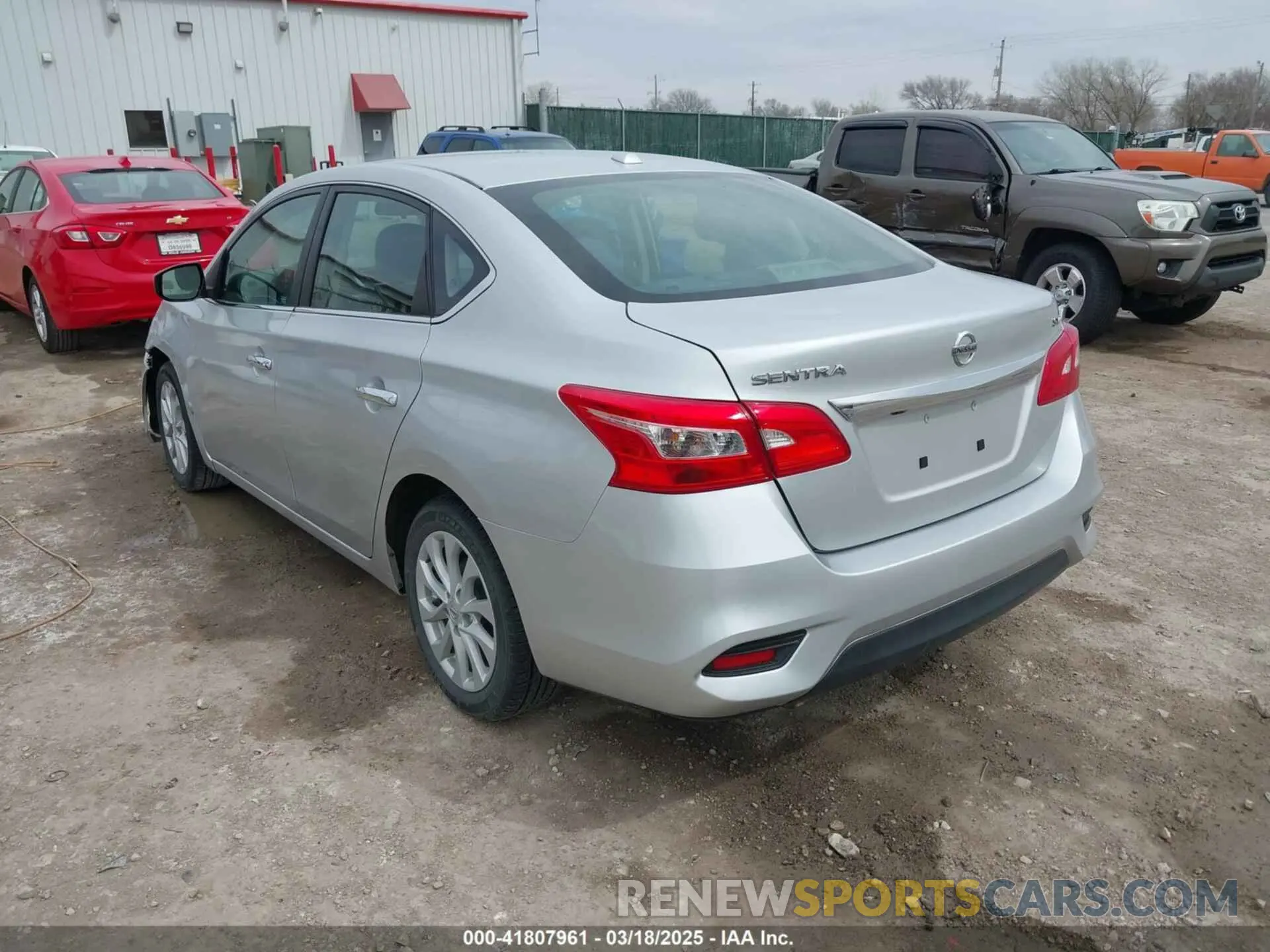 3 Photograph of a damaged car 3N1AB7AP4KY421024 NISSAN SENTRA 2019