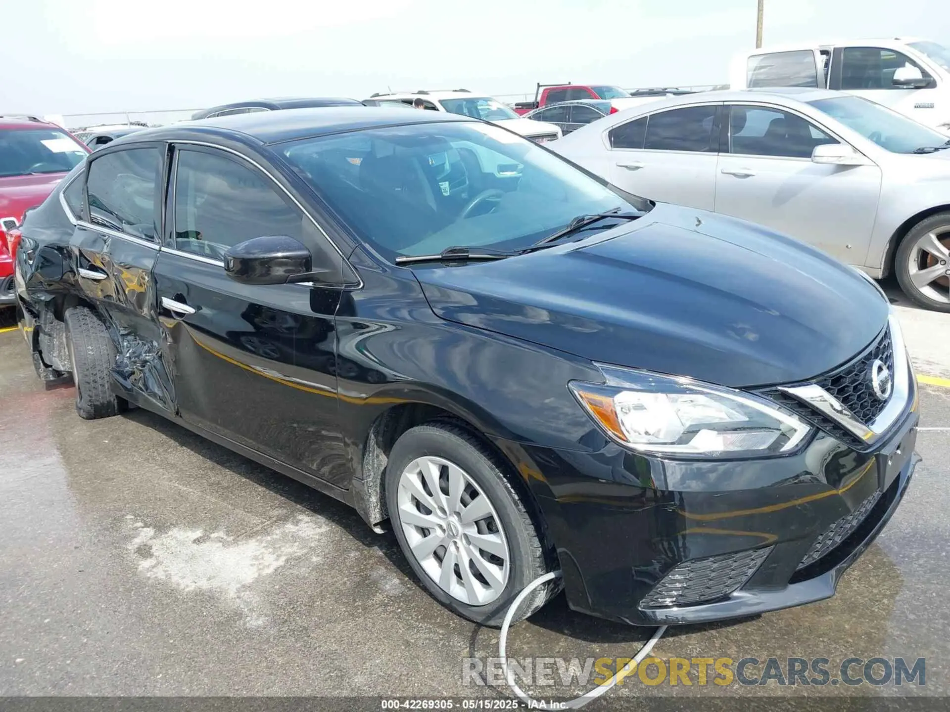 1 Фотография поврежденного автомобиля 3N1AB7AP4KY425705 NISSAN SENTRA 2019