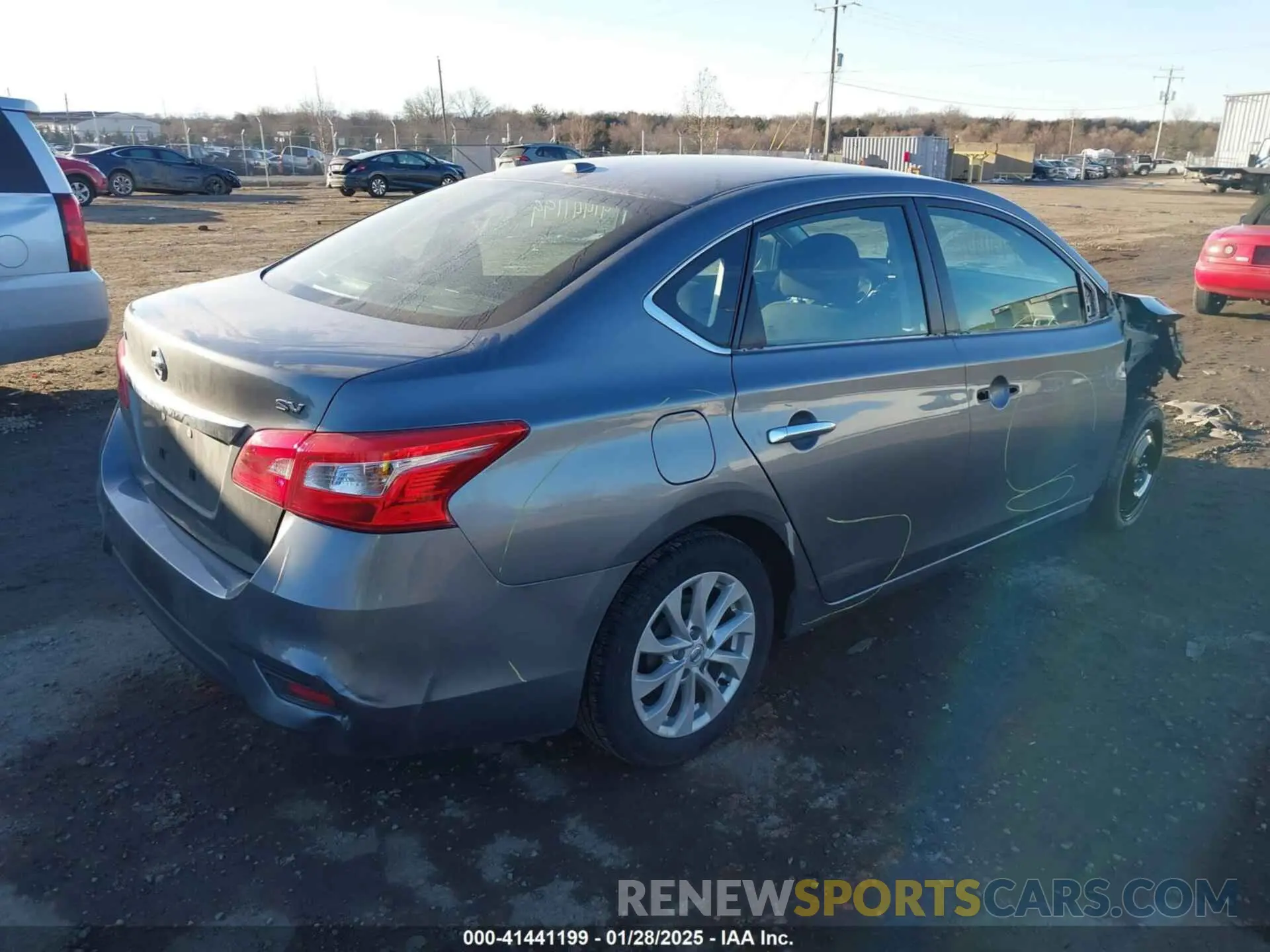 4 Фотография поврежденного автомобиля 3N1AB7AP4KY428555 NISSAN SENTRA 2019