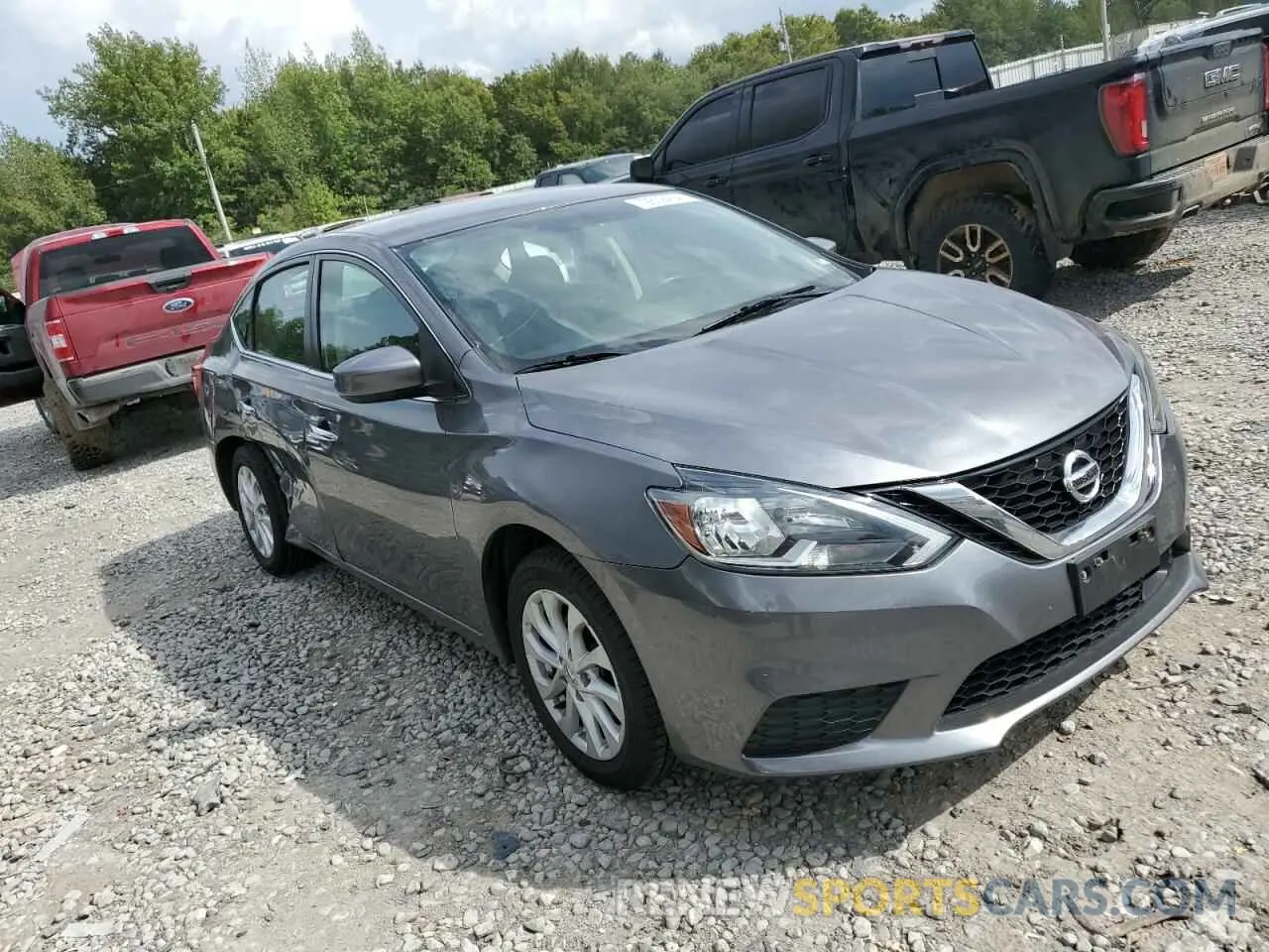 4 Фотография поврежденного автомобиля 3N1AB7AP4KY432265 NISSAN SENTRA 2019