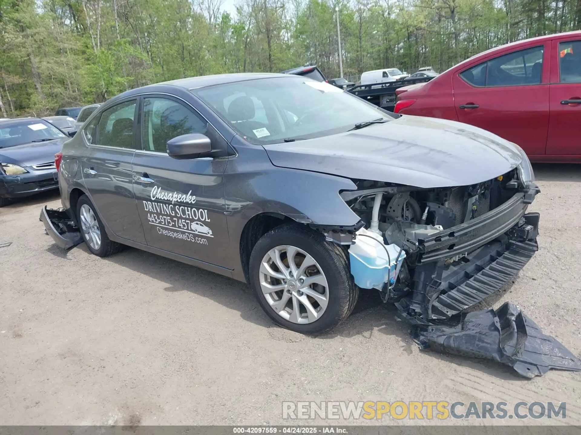 1 Фотография поврежденного автомобиля 3N1AB7AP4KY432993 NISSAN SENTRA 2019