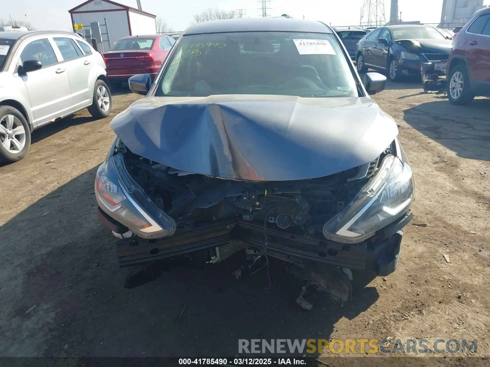 12 Фотография поврежденного автомобиля 3N1AB7AP4KY433755 NISSAN SENTRA 2019
