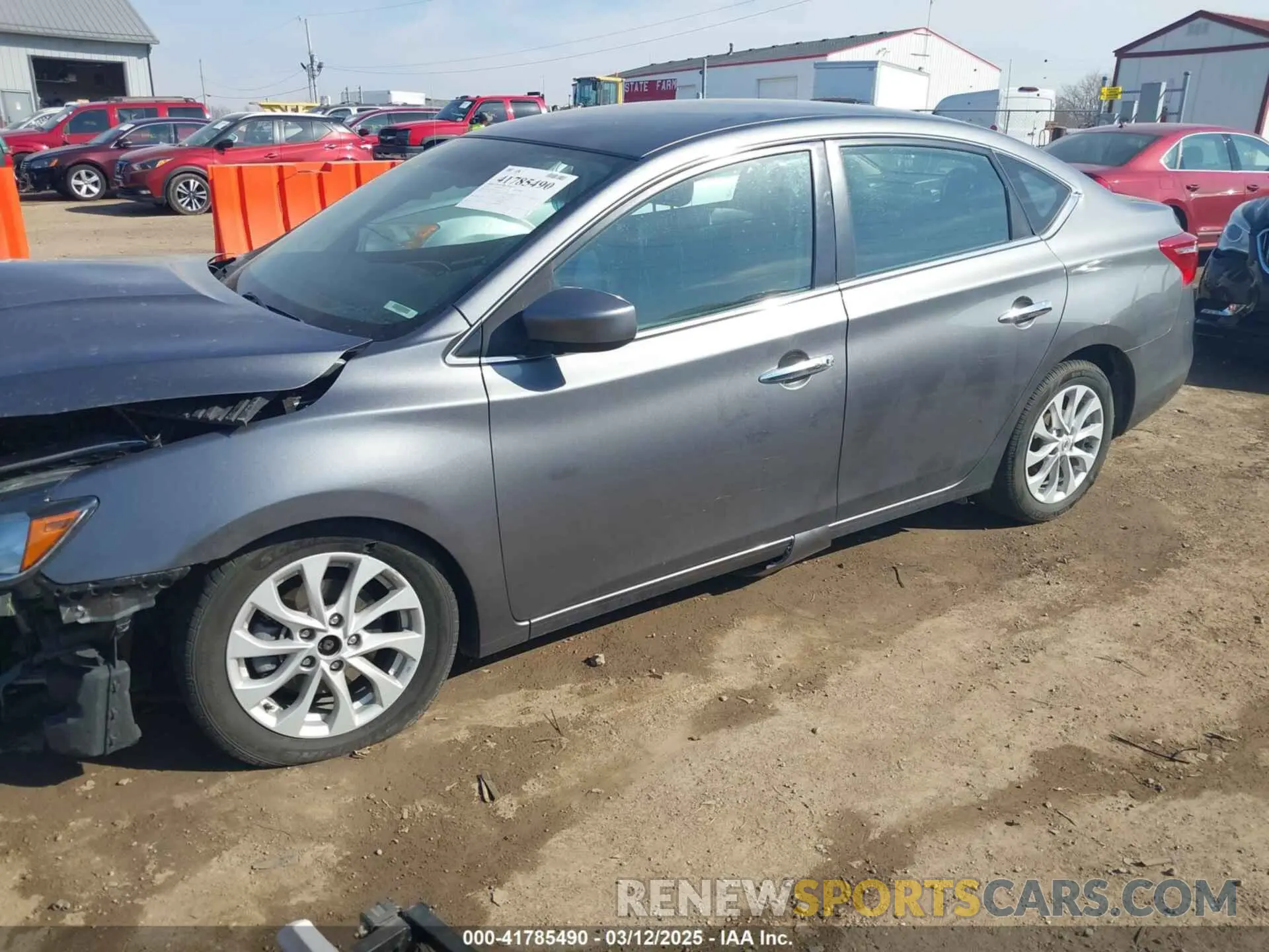 14 Фотография поврежденного автомобиля 3N1AB7AP4KY433755 NISSAN SENTRA 2019