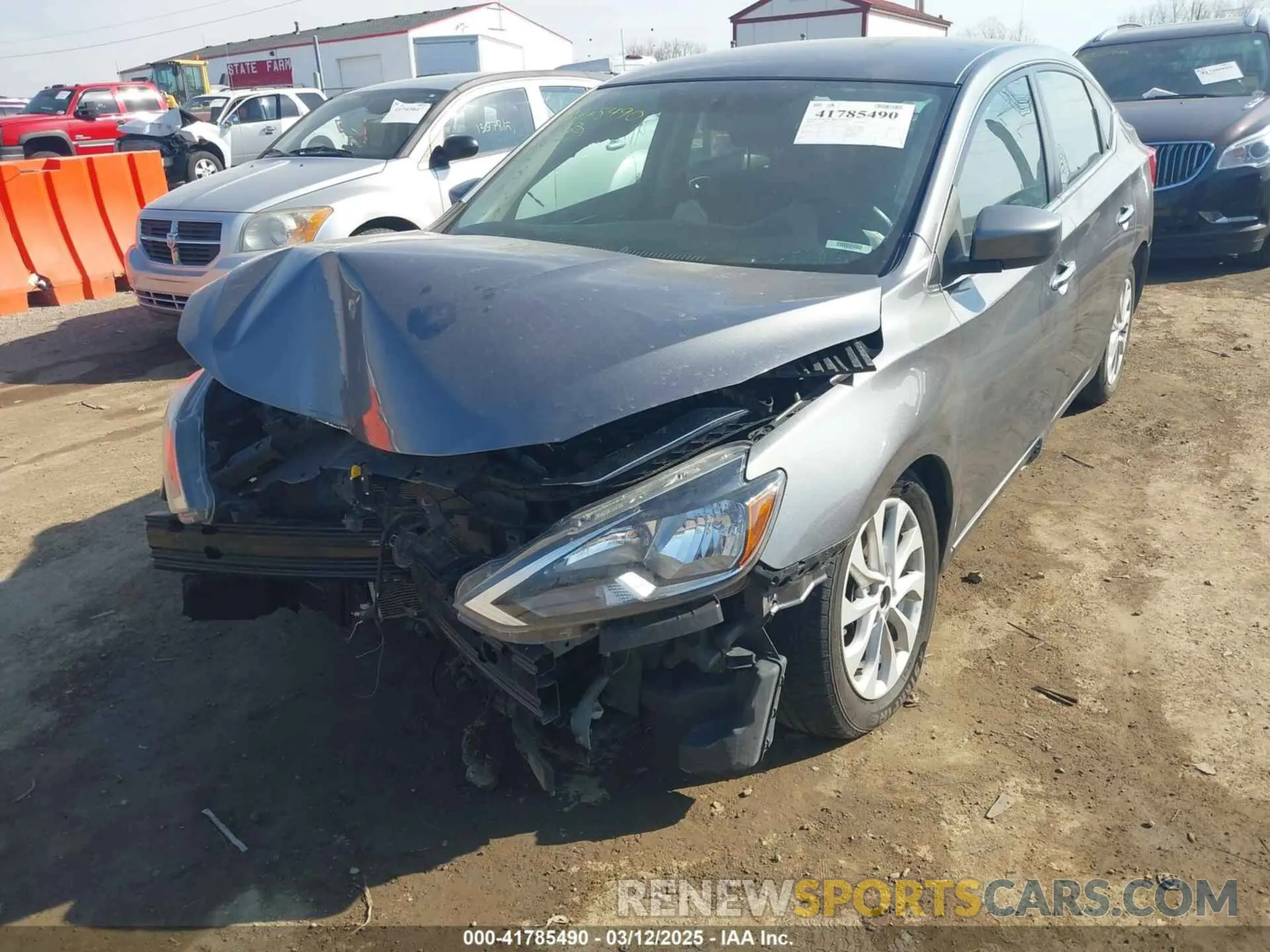 2 Фотография поврежденного автомобиля 3N1AB7AP4KY433755 NISSAN SENTRA 2019