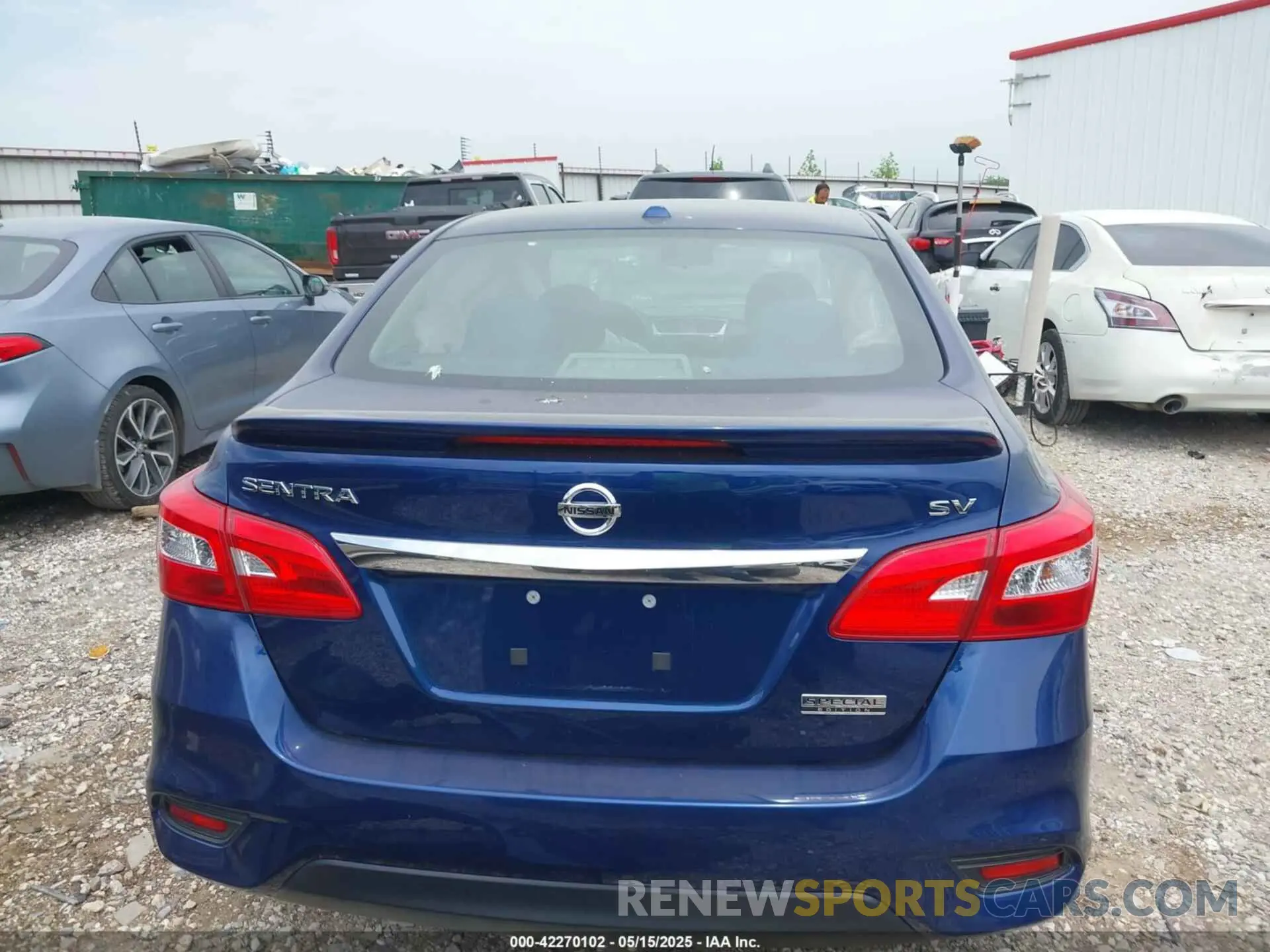 17 Photograph of a damaged car 3N1AB7AP4KY457456 NISSAN SENTRA 2019