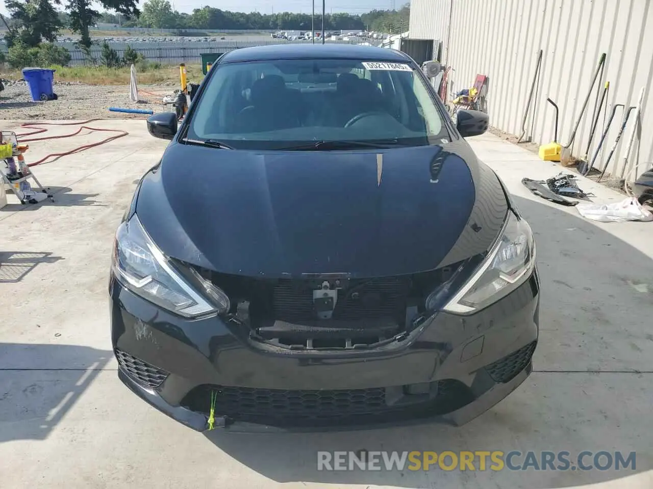 5 Photograph of a damaged car 3N1AB7AP5KL606258 NISSAN SENTRA 2019