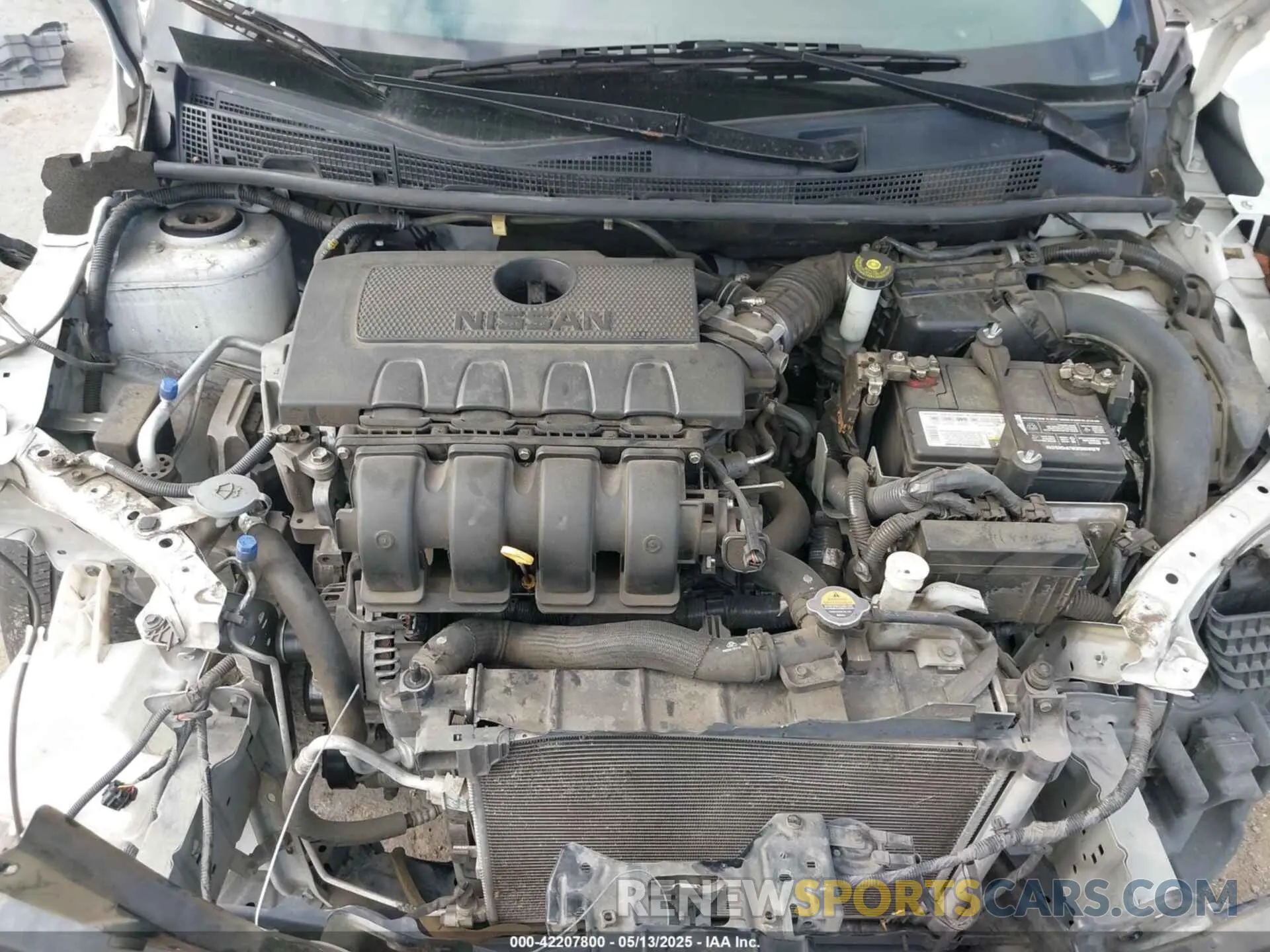 10 Photograph of a damaged car 3N1AB7AP5KL612870 NISSAN SENTRA 2019