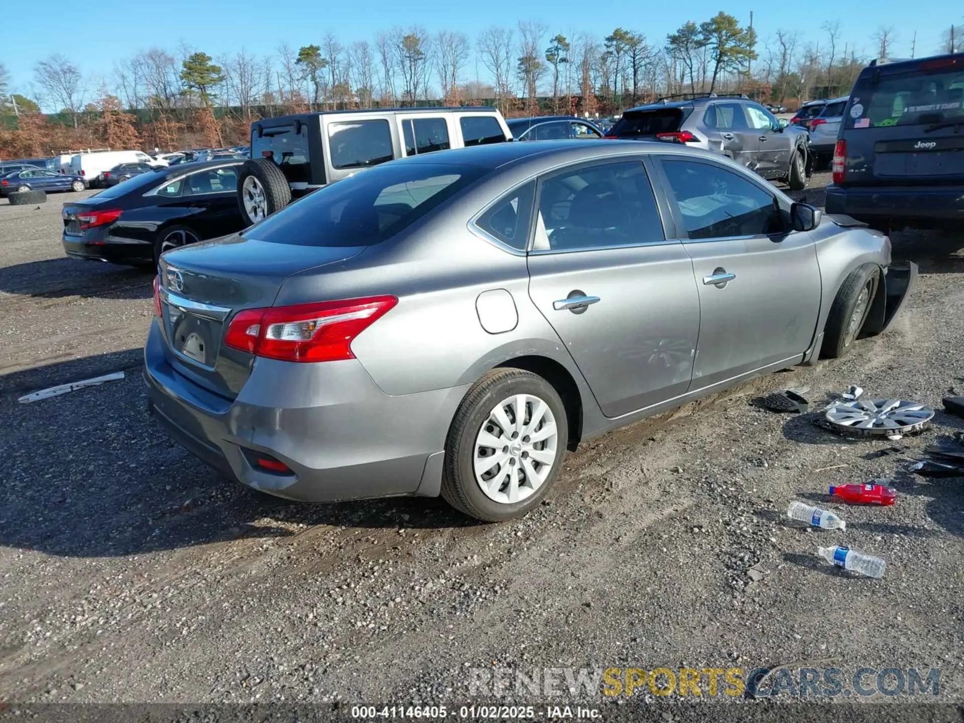 4 Photograph of a damaged car 3N1AB7AP5KY202279 NISSAN SENTRA 2019