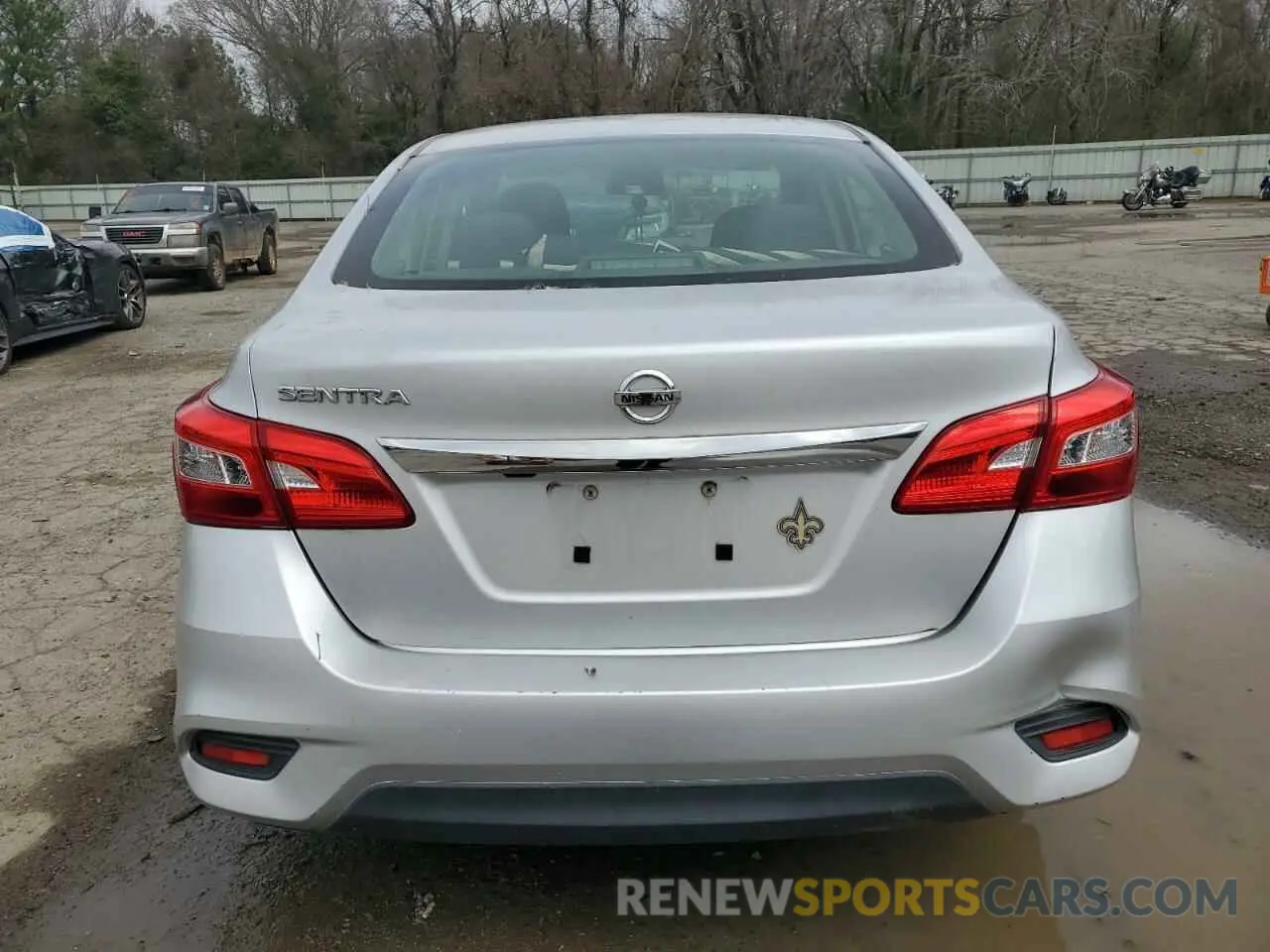 6 Photograph of a damaged car 3N1AB7AP5KY219471 NISSAN SENTRA 2019