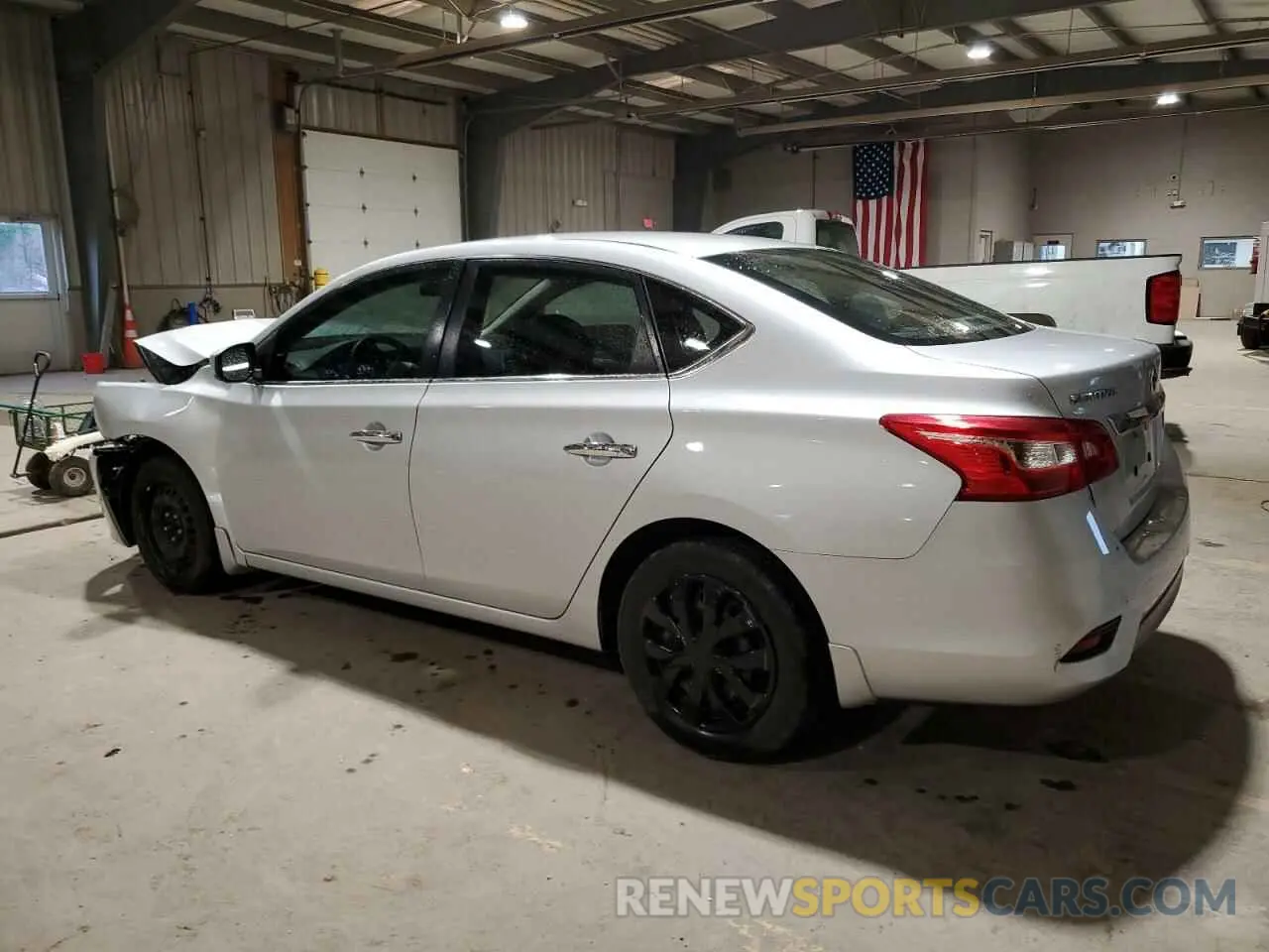 2 Photograph of a damaged car 3N1AB7AP5KY223312 NISSAN SENTRA 2019