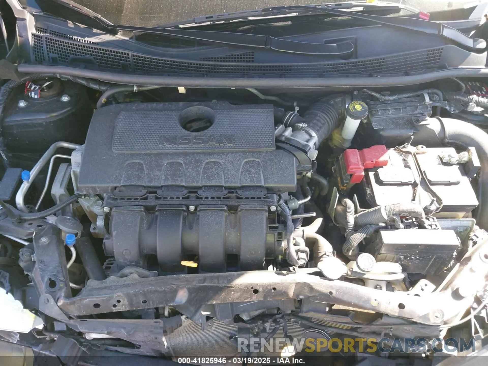 10 Photograph of a damaged car 3N1AB7AP5KY224119 NISSAN SENTRA 2019