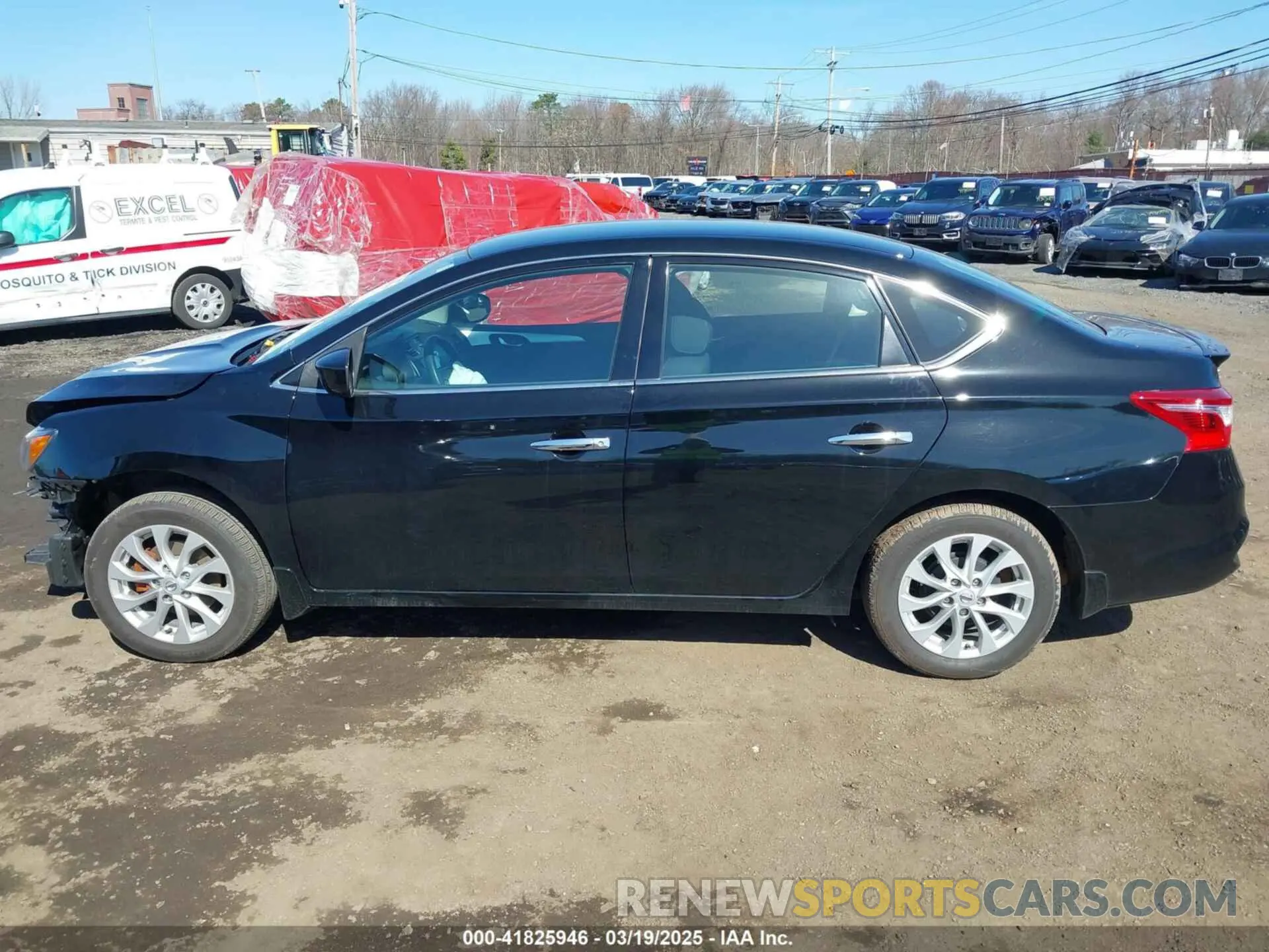 14 Photograph of a damaged car 3N1AB7AP5KY224119 NISSAN SENTRA 2019
