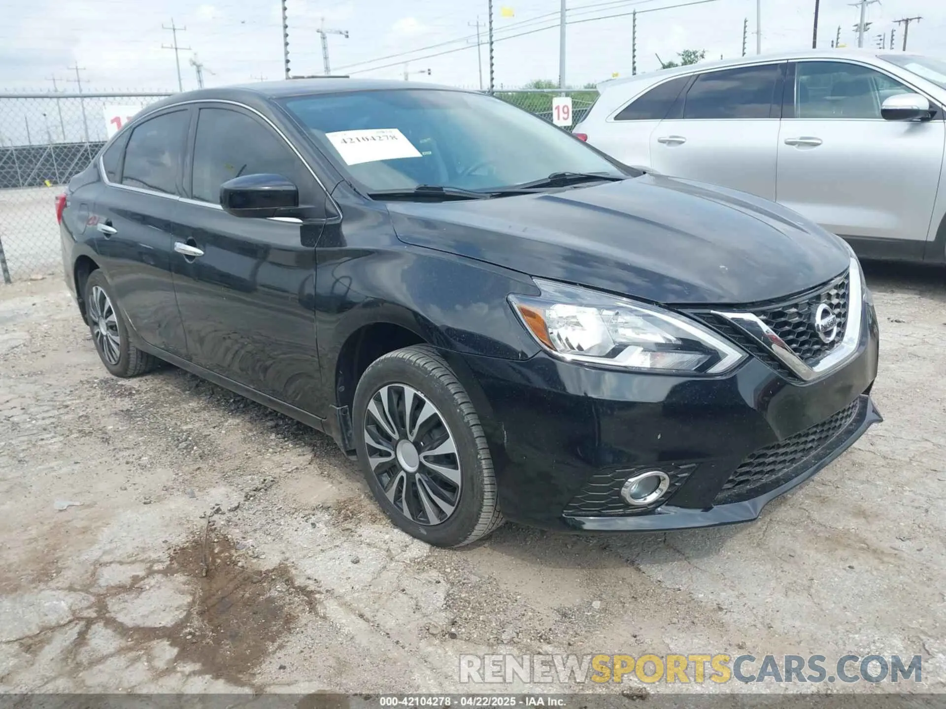 1 Photograph of a damaged car 3N1AB7AP5KY232382 NISSAN SENTRA 2019