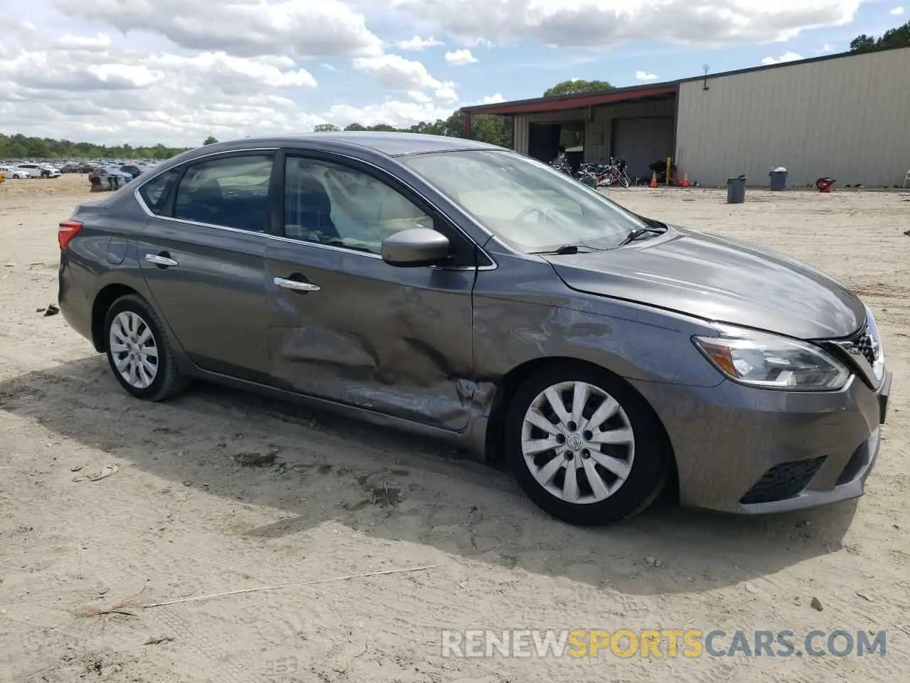 4 Фотография поврежденного автомобиля 3N1AB7AP5KY260540 NISSAN SENTRA 2019