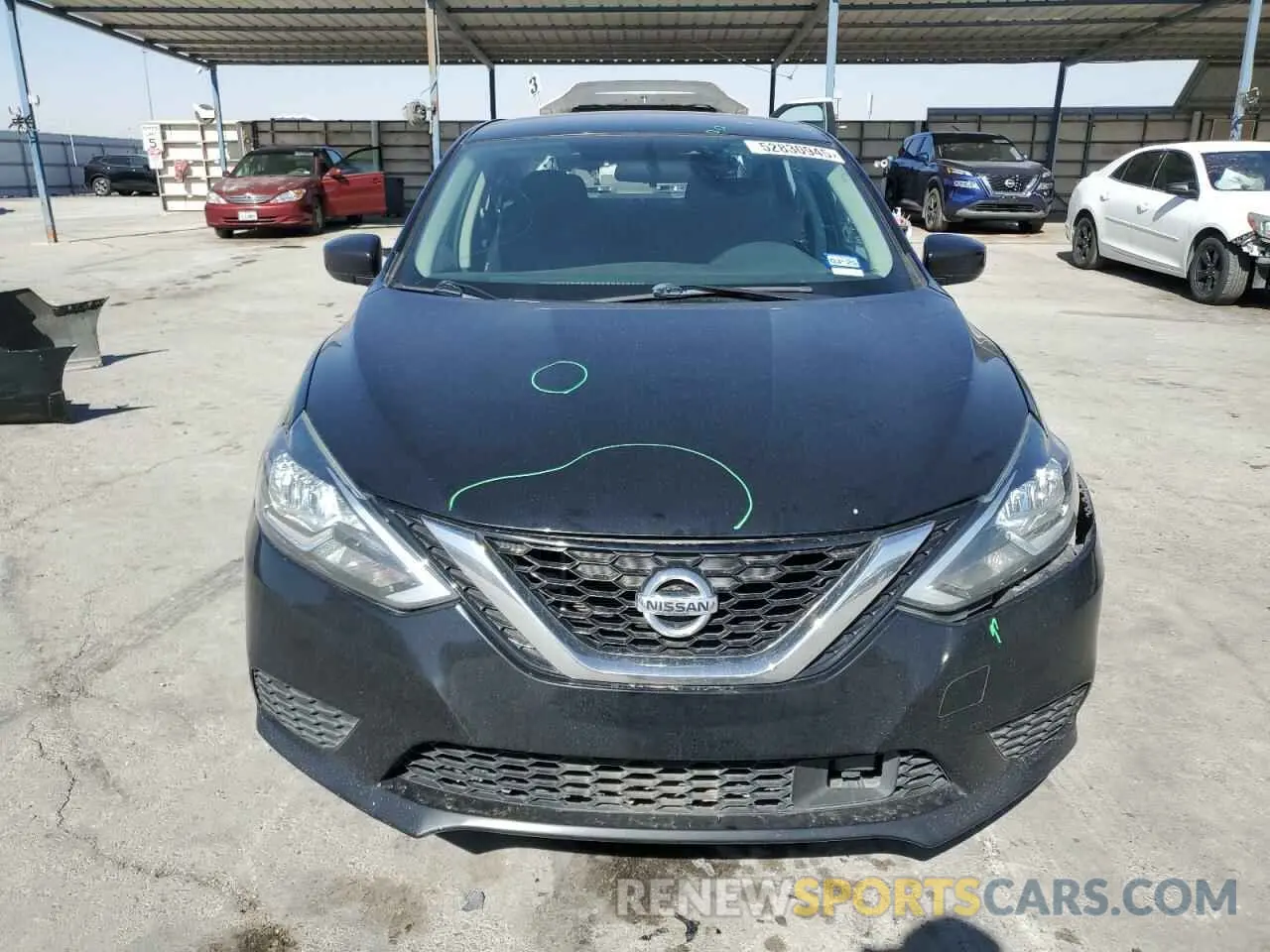 5 Photograph of a damaged car 3N1AB7AP5KY273644 NISSAN SENTRA 2019