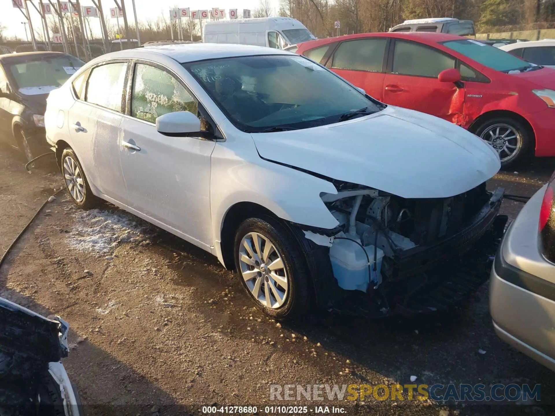1 Фотография поврежденного автомобиля 3N1AB7AP5KY274583 NISSAN SENTRA 2019